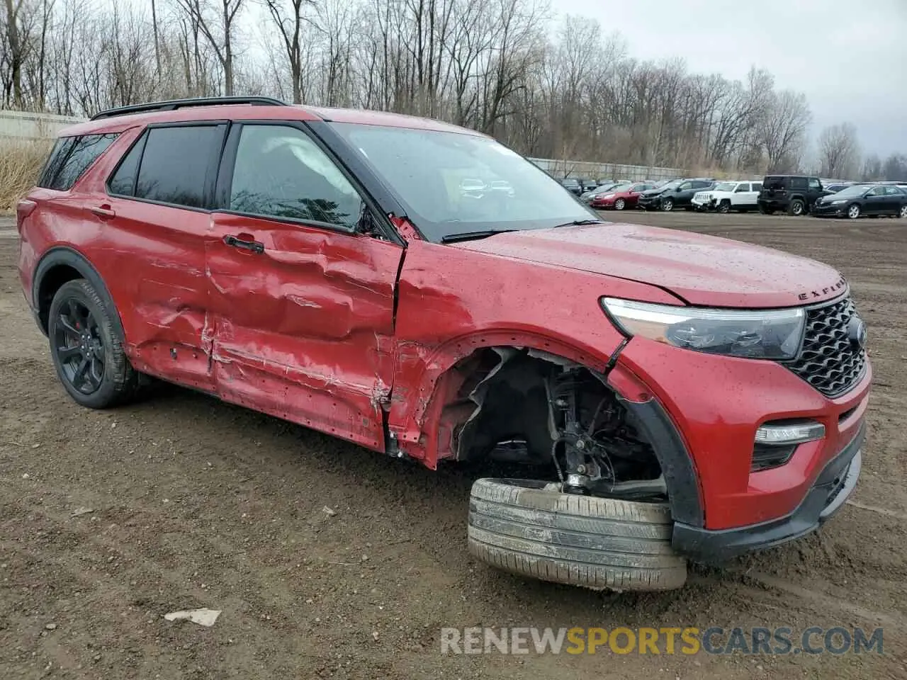 4 Фотография поврежденного автомобиля 1FM5K8GC7PGB09678 FORD EXPLORER 2023