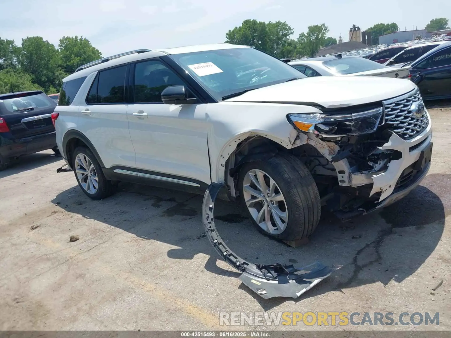 1 Photograph of a damaged car 1FM5K8HC6PGA47768 FORD EXPLORER 2023