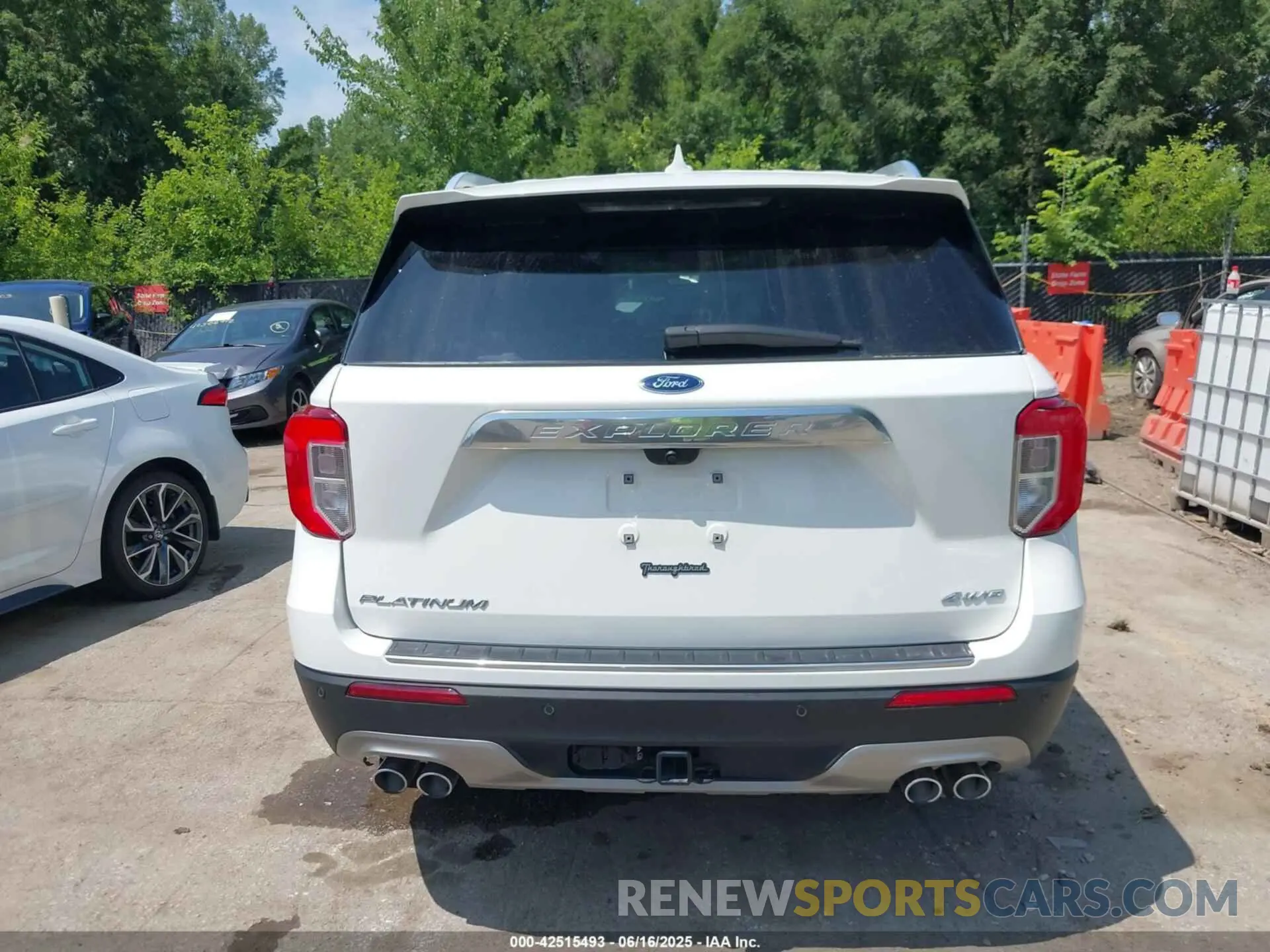 16 Photograph of a damaged car 1FM5K8HC6PGA47768 FORD EXPLORER 2023