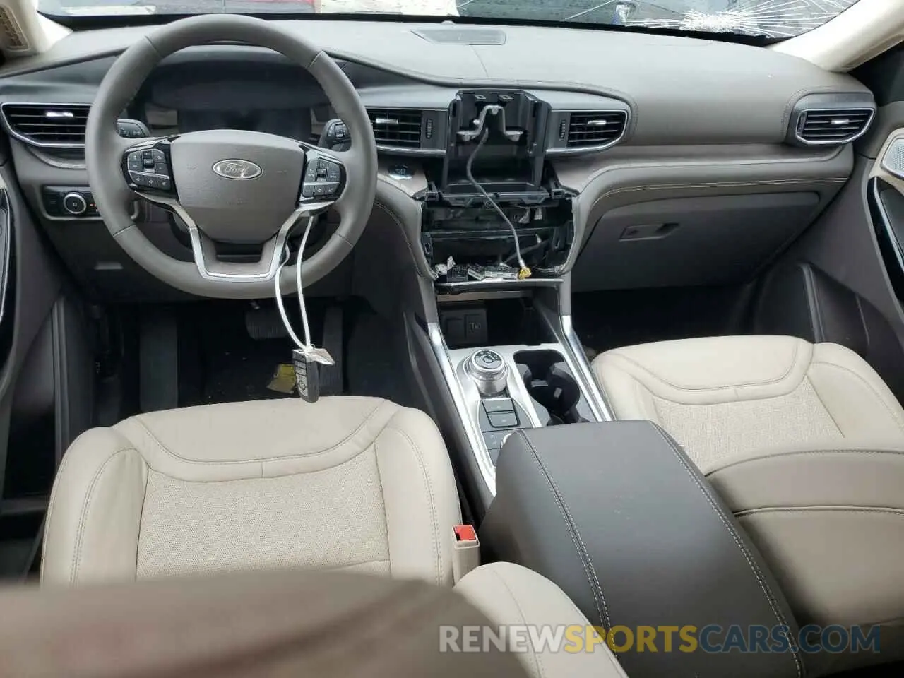 8 Фотография поврежденного автомобиля 1FM5K8HC9PGC05410 FORD EXPLORER 2023