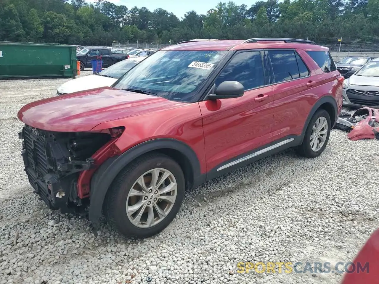 1 Photograph of a damaged car 1FMSK7DH2PGA52447 FORD EXPLORER 2023