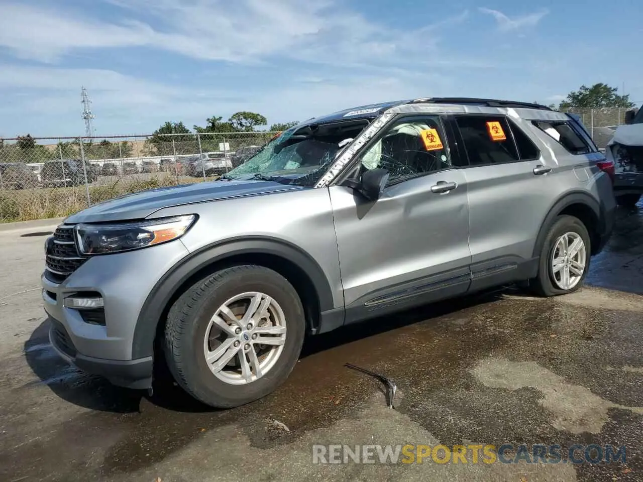 1 Photograph of a damaged car 1FMSK7DH5PGB29585 FORD EXPLORER 2023