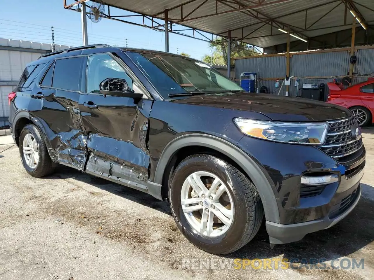 4 Photograph of a damaged car 1FMSK7DH9PGA24760 FORD EXPLORER 2023