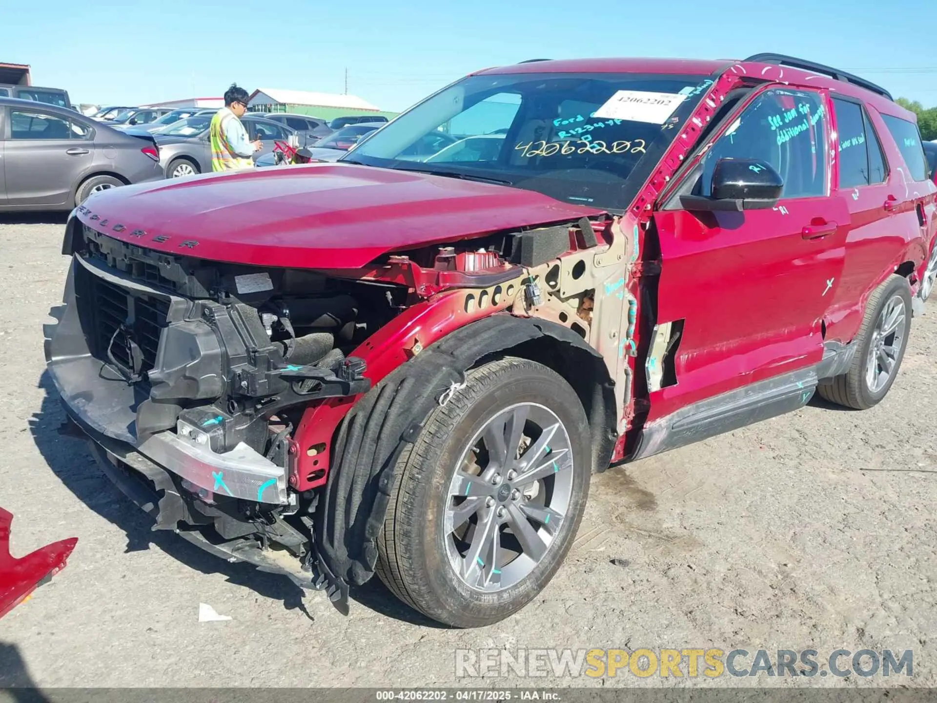 2 Photograph of a damaged car 1FMSK7DH9PGB79678 FORD EXPLORER 2023