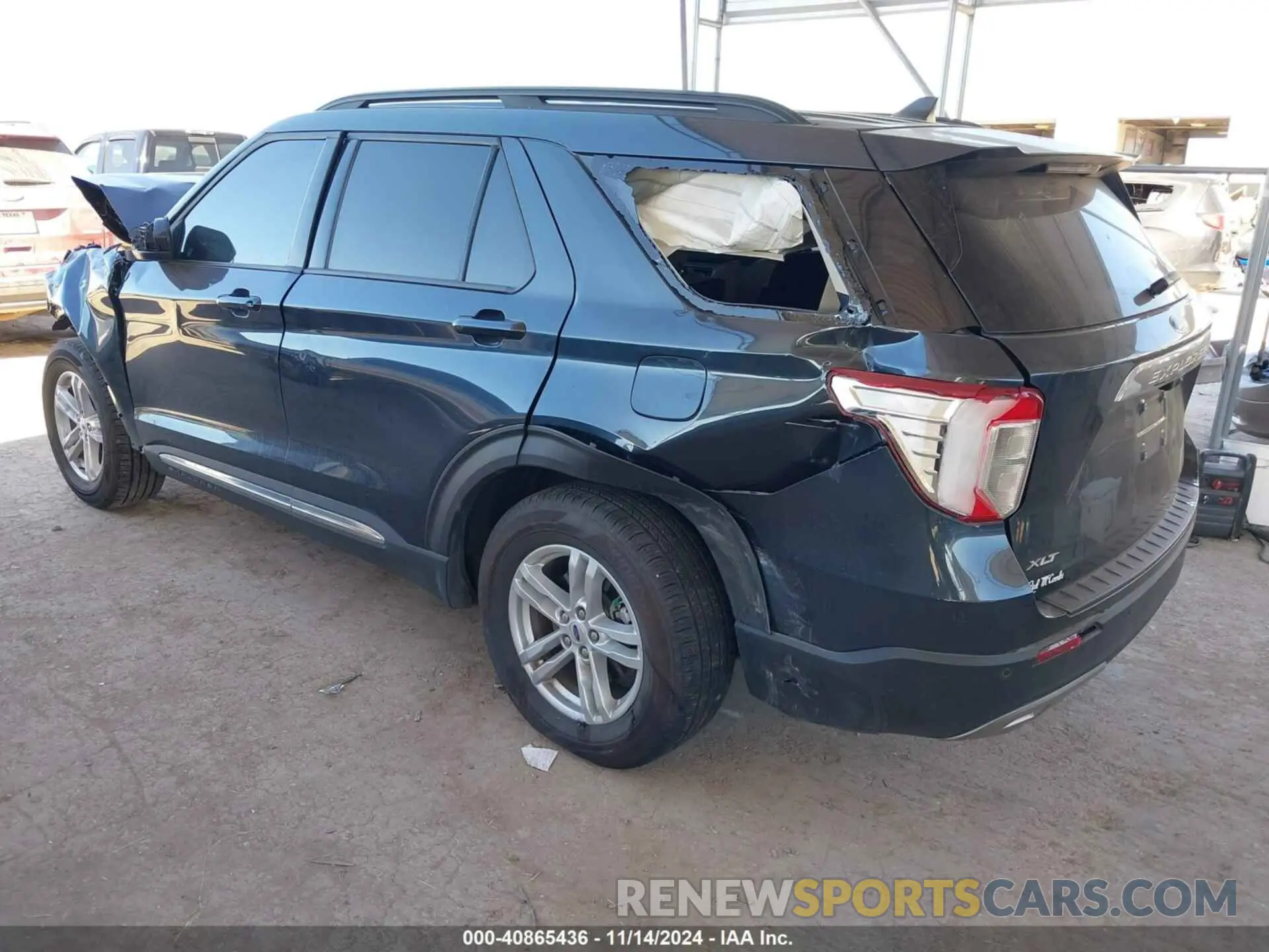 3 Photograph of a damaged car 1FMSK7DH9PGB88249 FORD EXPLORER 2023