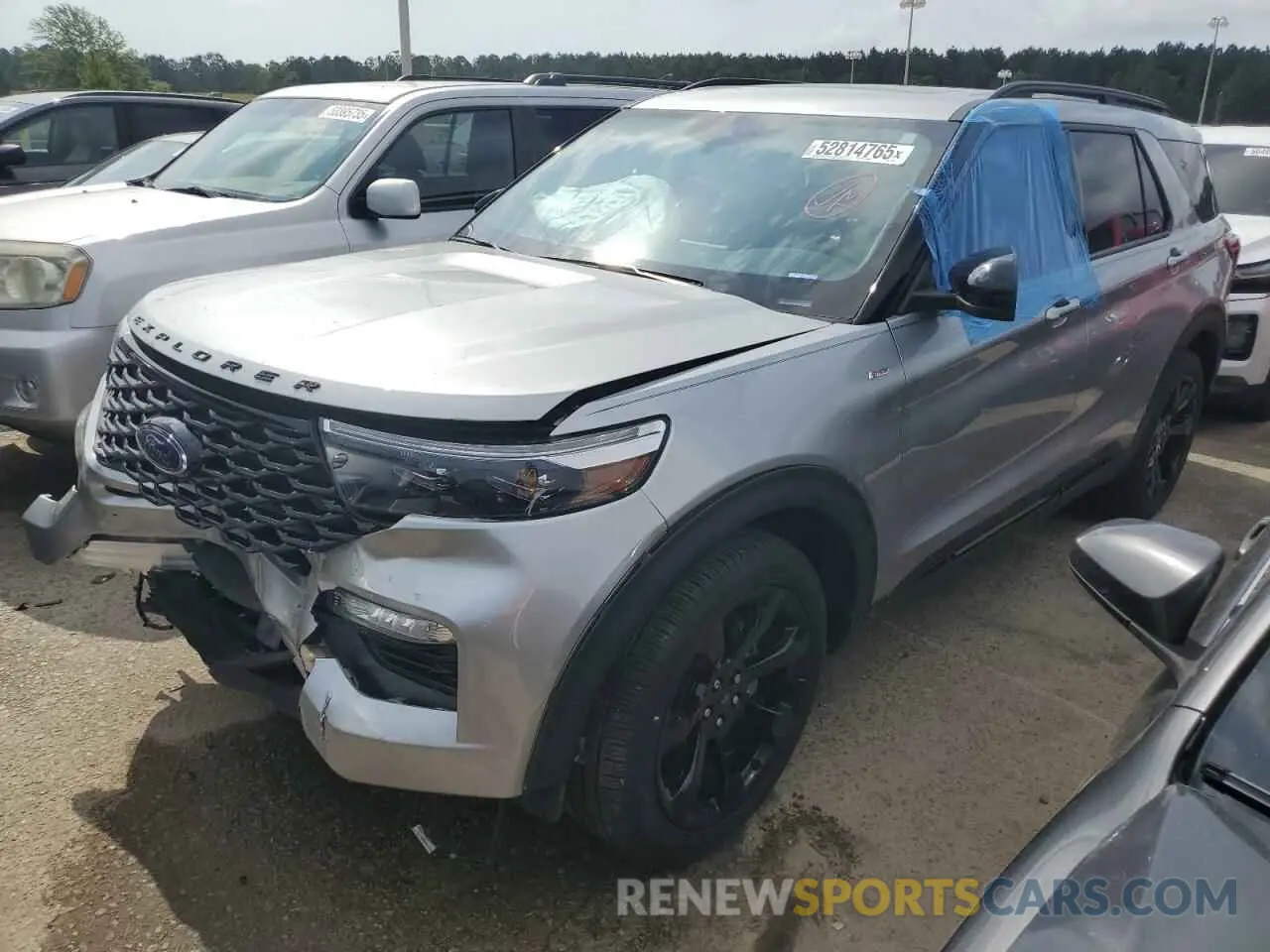 1 Photograph of a damaged car 1FMSK7KH1PGB21485 FORD EXPLORER 2023