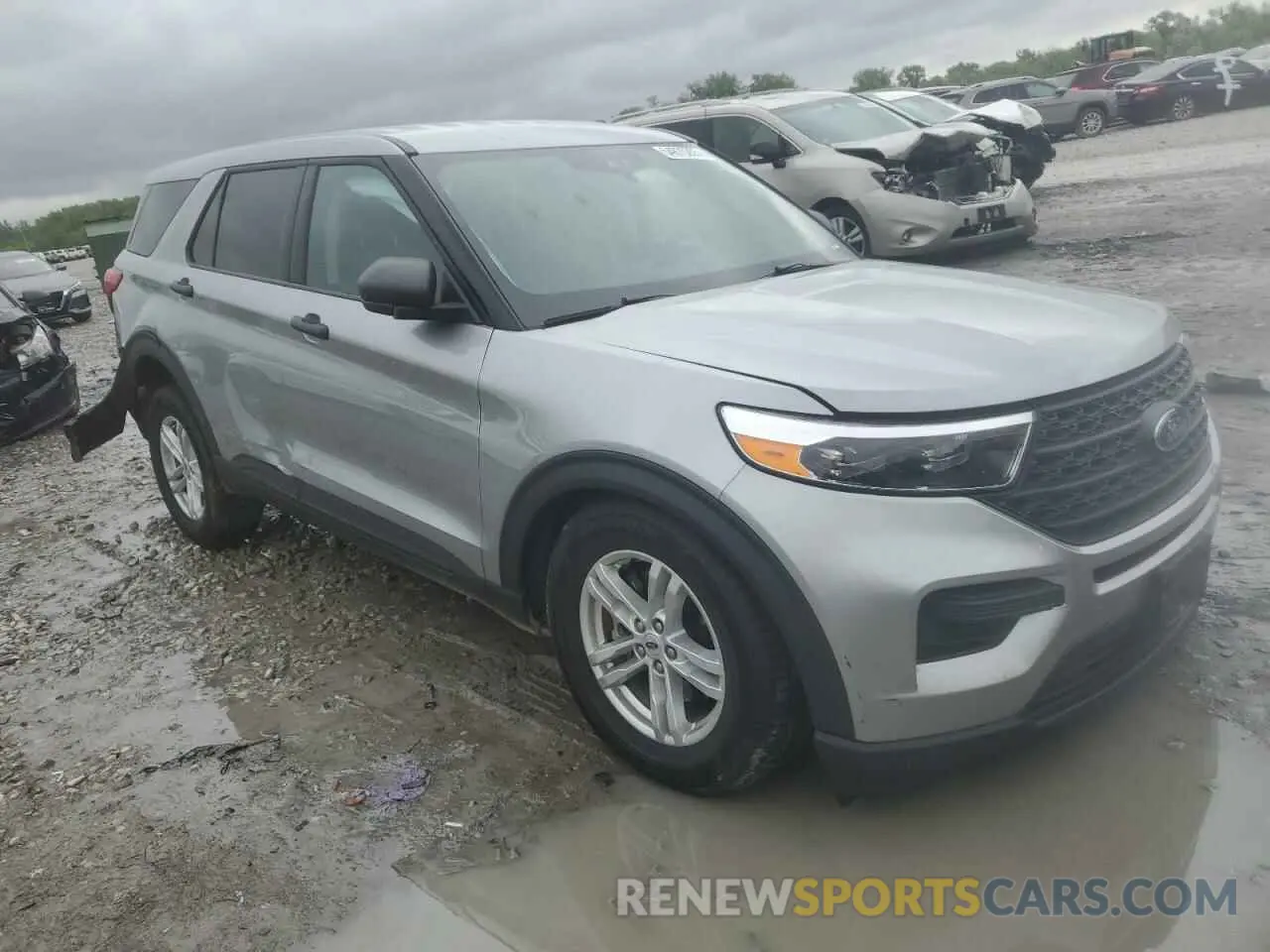 4 Фотография поврежденного автомобиля 1FMSK8BH9PGA84806 FORD EXPLORER 2023