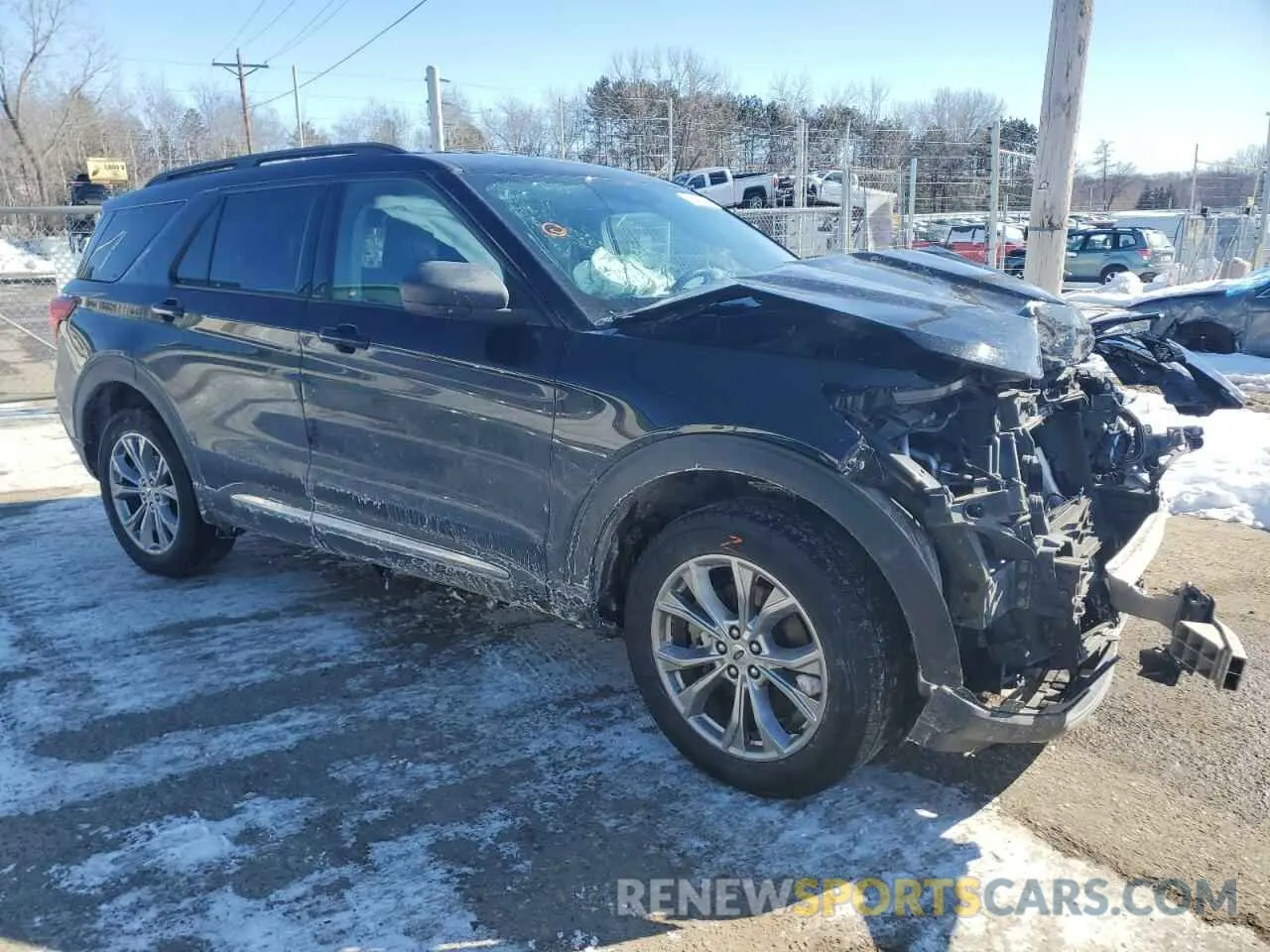 4 Фотография поврежденного автомобиля 1FMSK8DH0PGA16102 FORD EXPLORER 2023