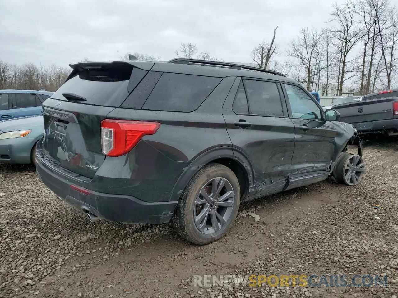 3 Фотография поврежденного автомобиля 1FMSK8DH0PGB70650 FORD EXPLORER 2023
