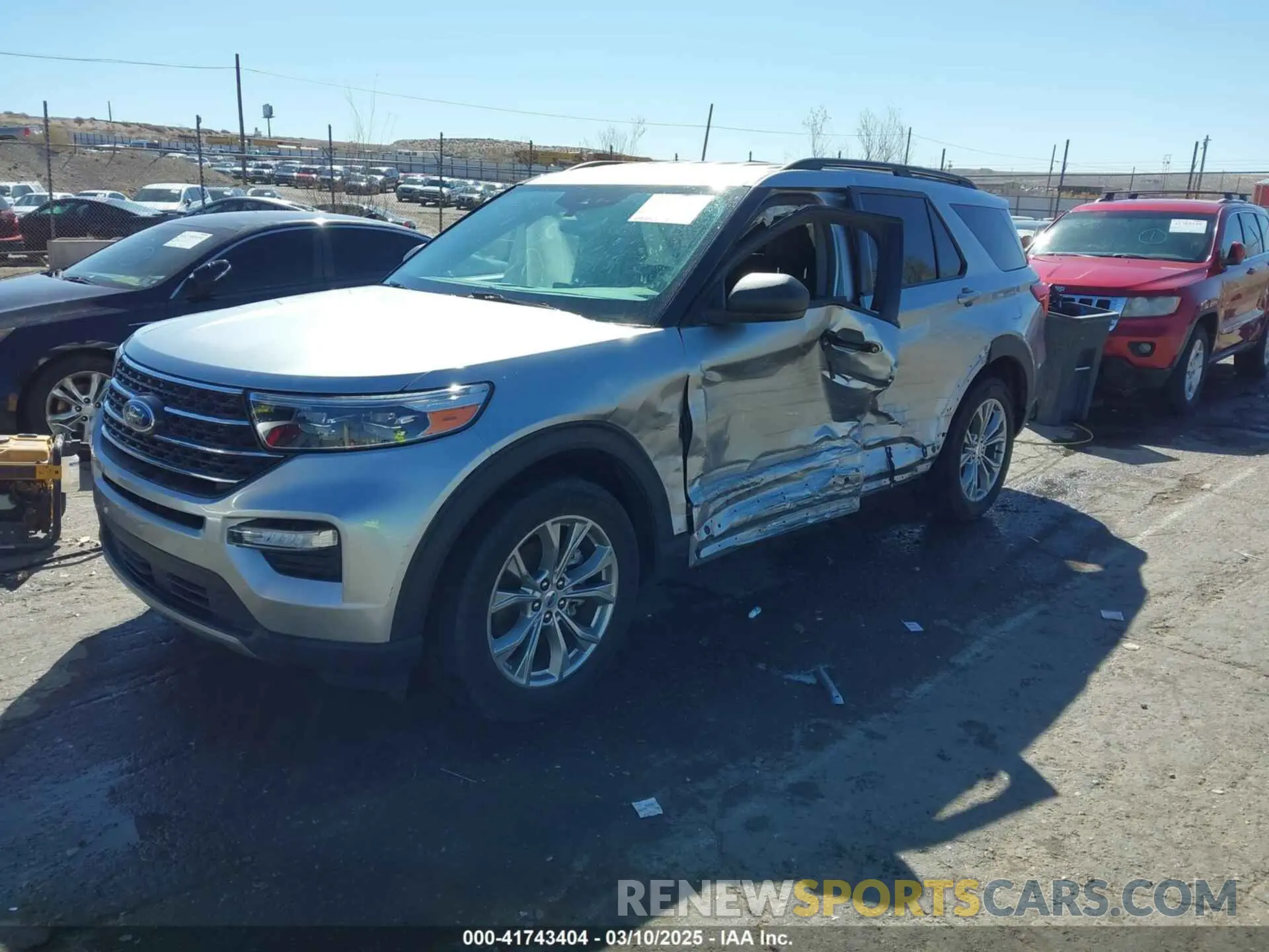 2 Фотография поврежденного автомобиля 1FMSK8DH2PGA77192 FORD EXPLORER 2023