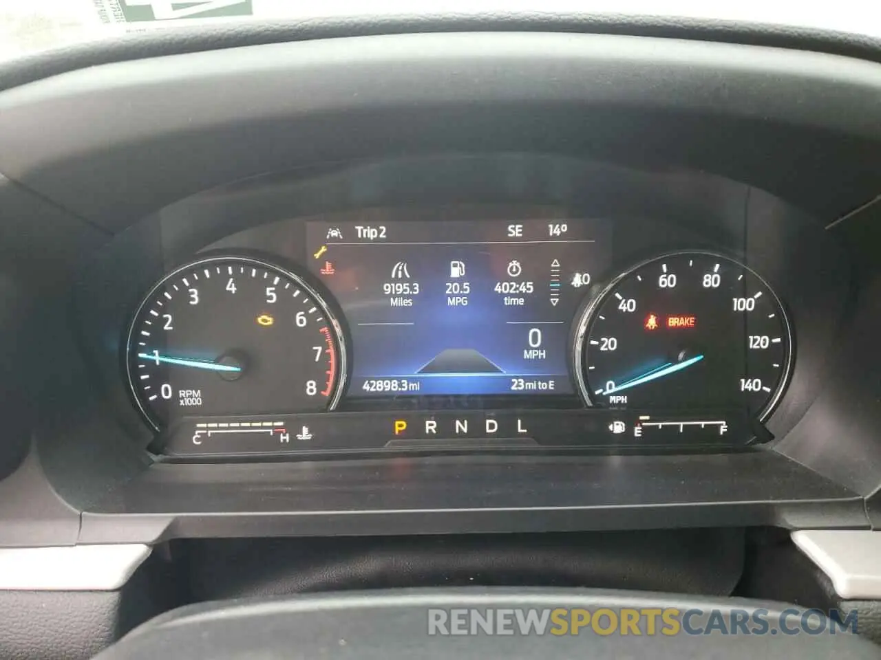 9 Фотография поврежденного автомобиля 1FMSK8DH4PGA69420 FORD EXPLORER 2023