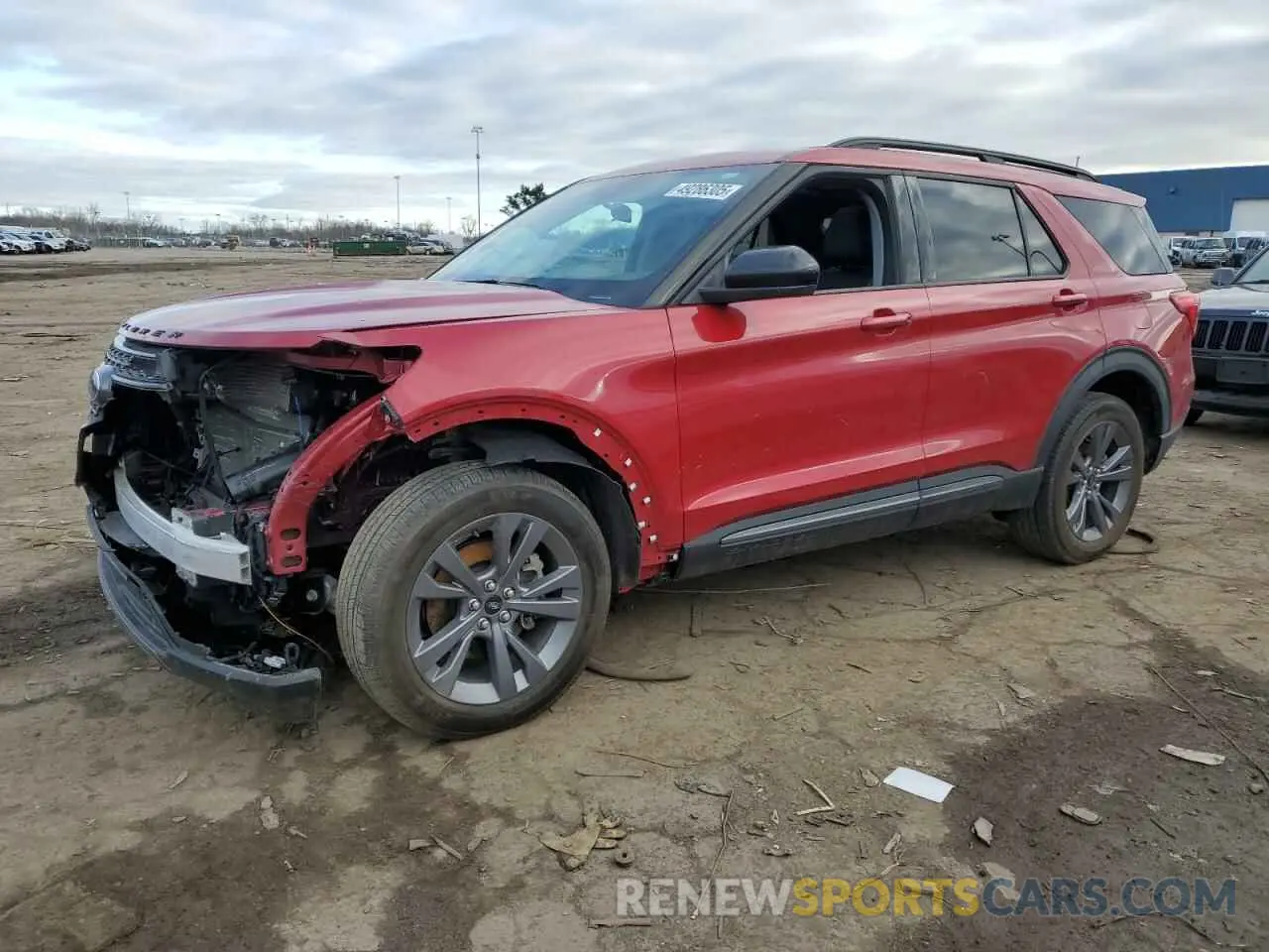1 Фотография поврежденного автомобиля 1FMSK8DH6PGB77683 FORD EXPLORER 2023