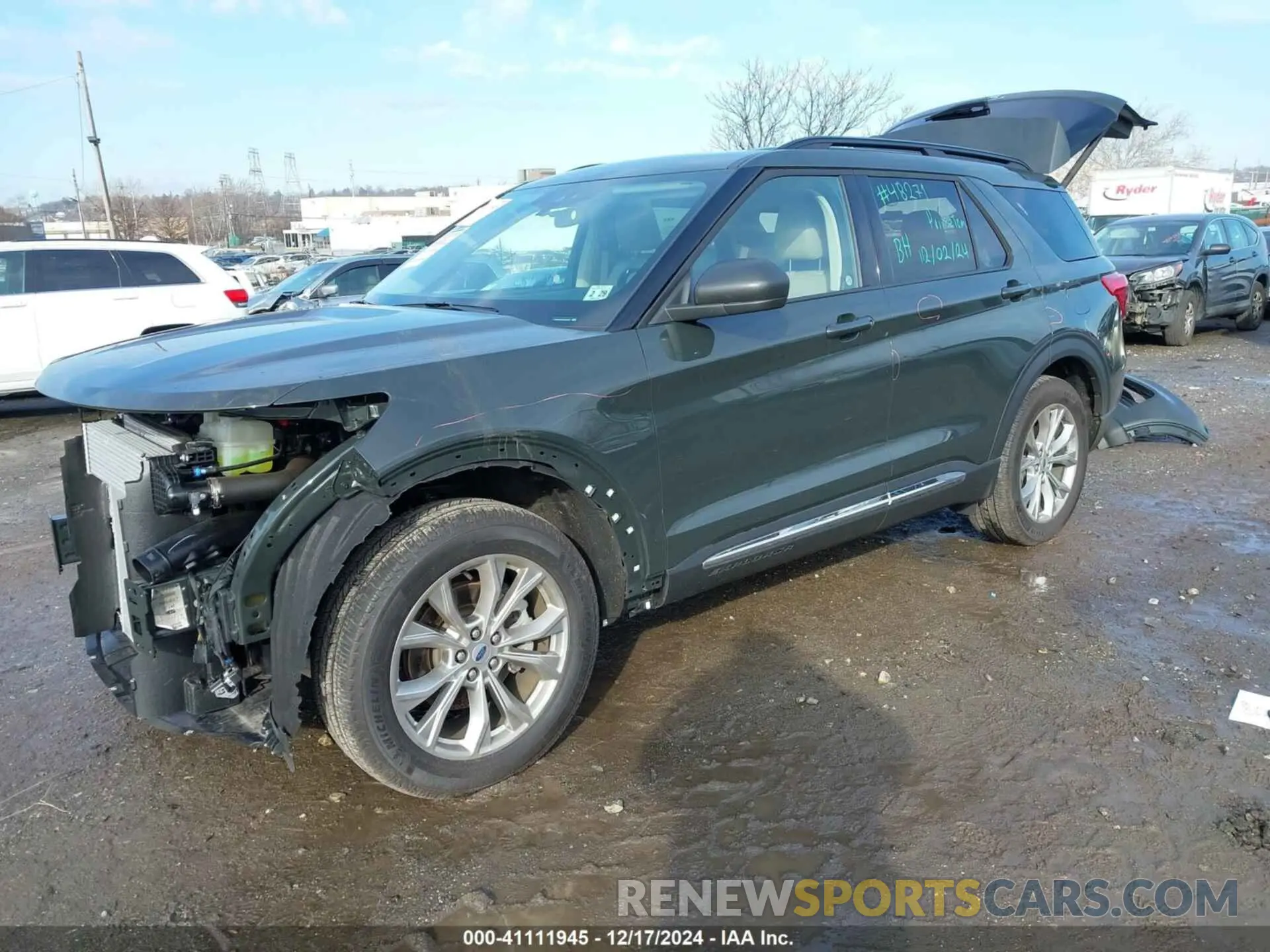2 Фотография поврежденного автомобиля 1FMSK8DH6PGC33797 FORD EXPLORER 2023