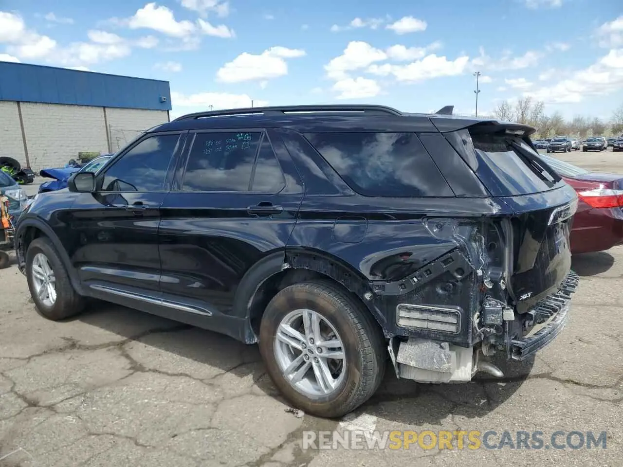 2 Фотография поврежденного автомобиля 1FMSK8DH7PGB87686 FORD EXPLORER 2023