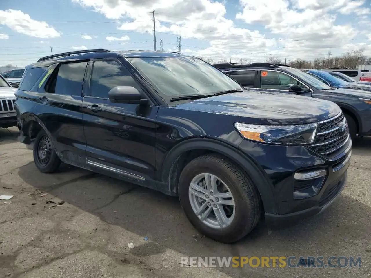 4 Фотография поврежденного автомобиля 1FMSK8DH7PGB87686 FORD EXPLORER 2023