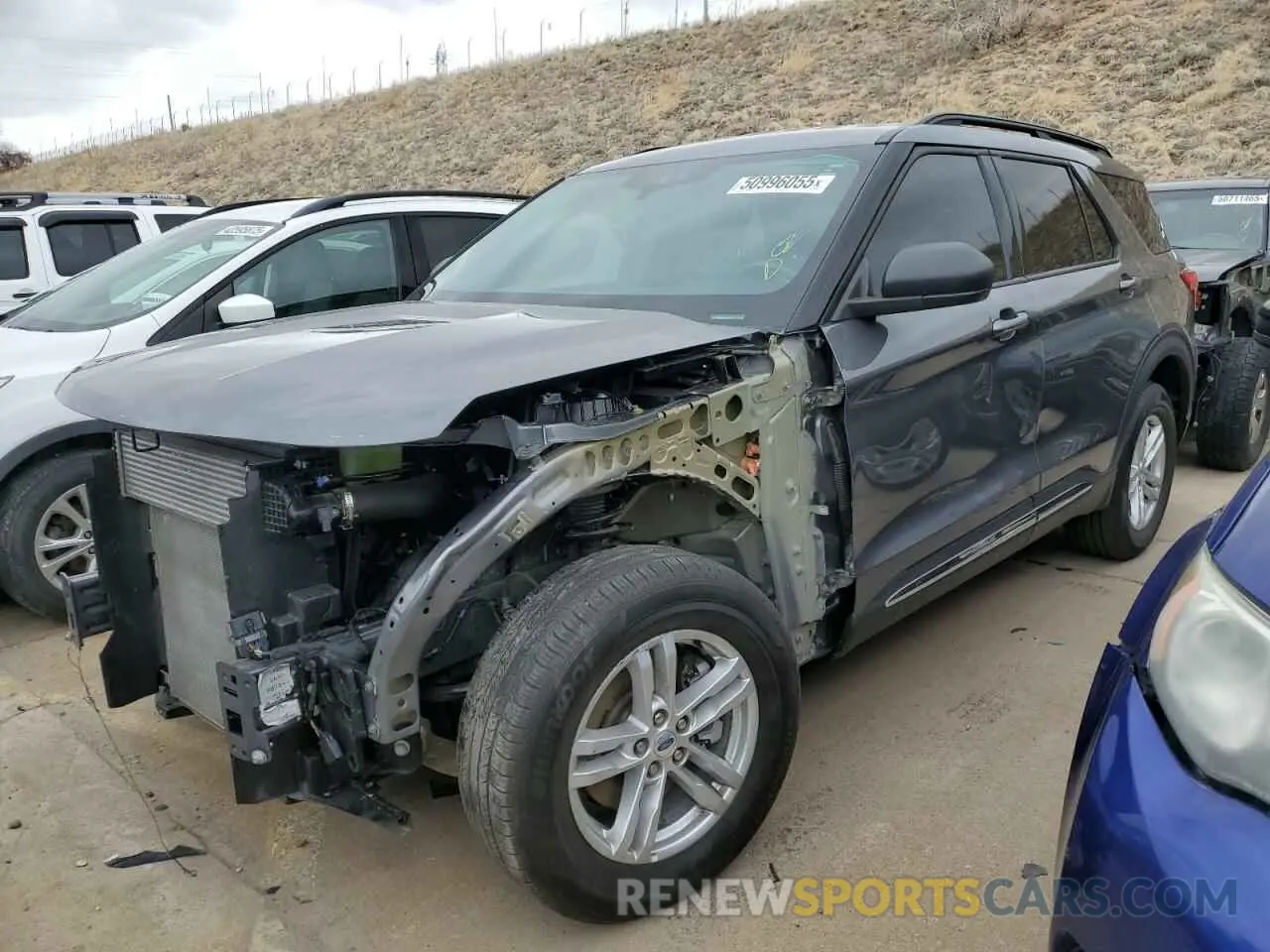 1 Photograph of a damaged car 1FMSK8DHXPGB73491 FORD EXPLORER 2023