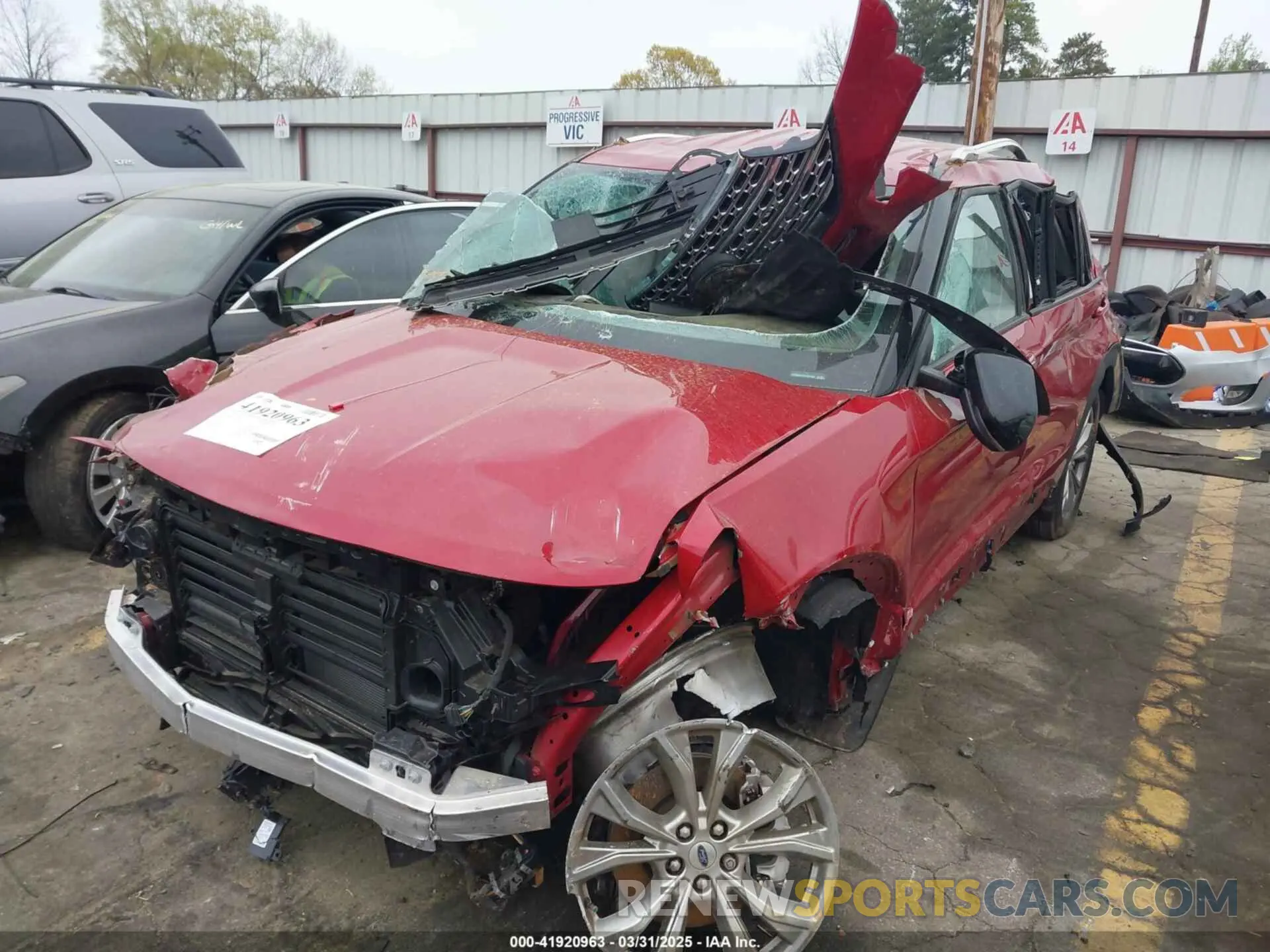 2 Фотография поврежденного автомобиля 1FMSK8FH1PGB57533 FORD EXPLORER 2023