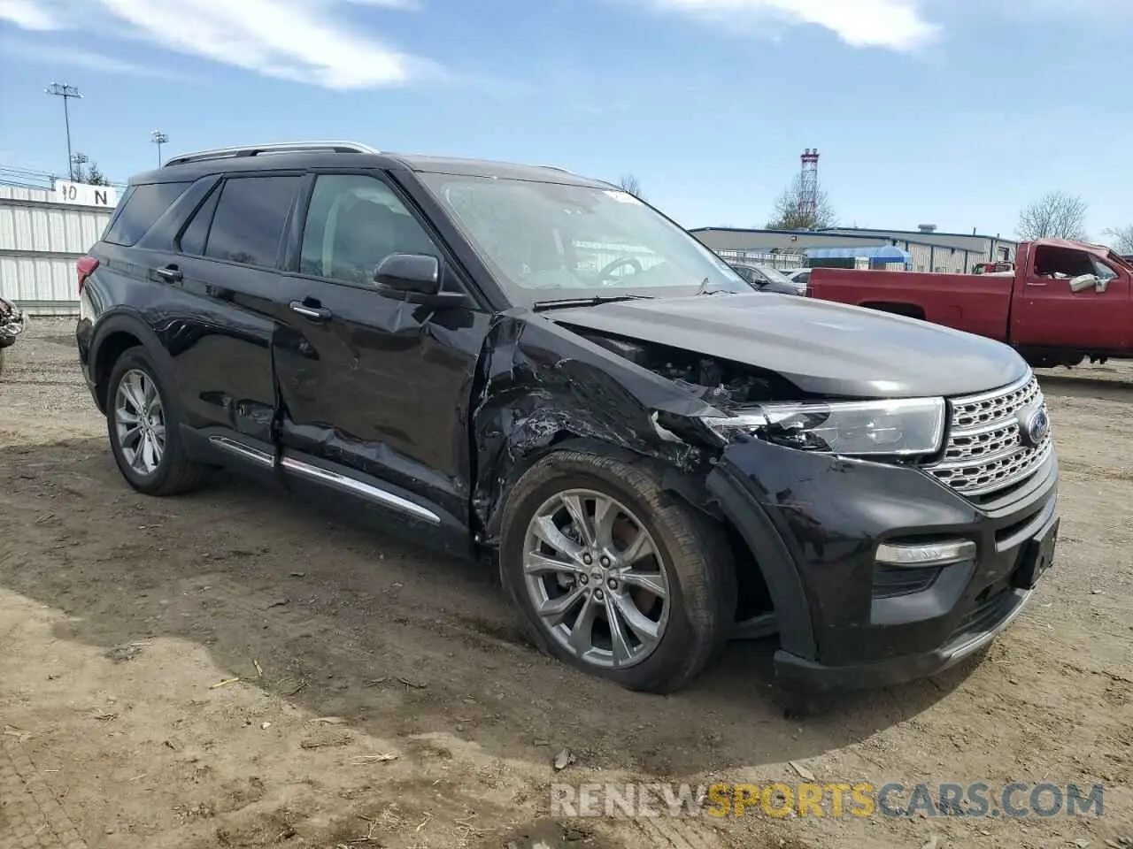 4 Фотография поврежденного автомобиля 1FMSK8FH9PGB53326 FORD EXPLORER 2023