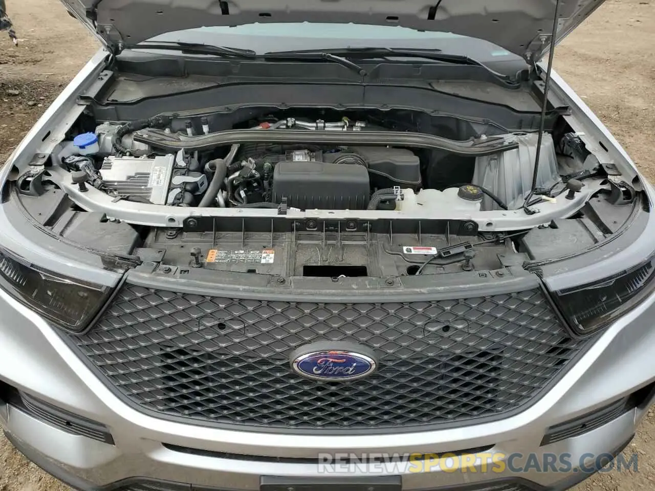 11 Фотография поврежденного автомобиля 1FM5K8AB8RGA58131 FORD EXPLORER 2024