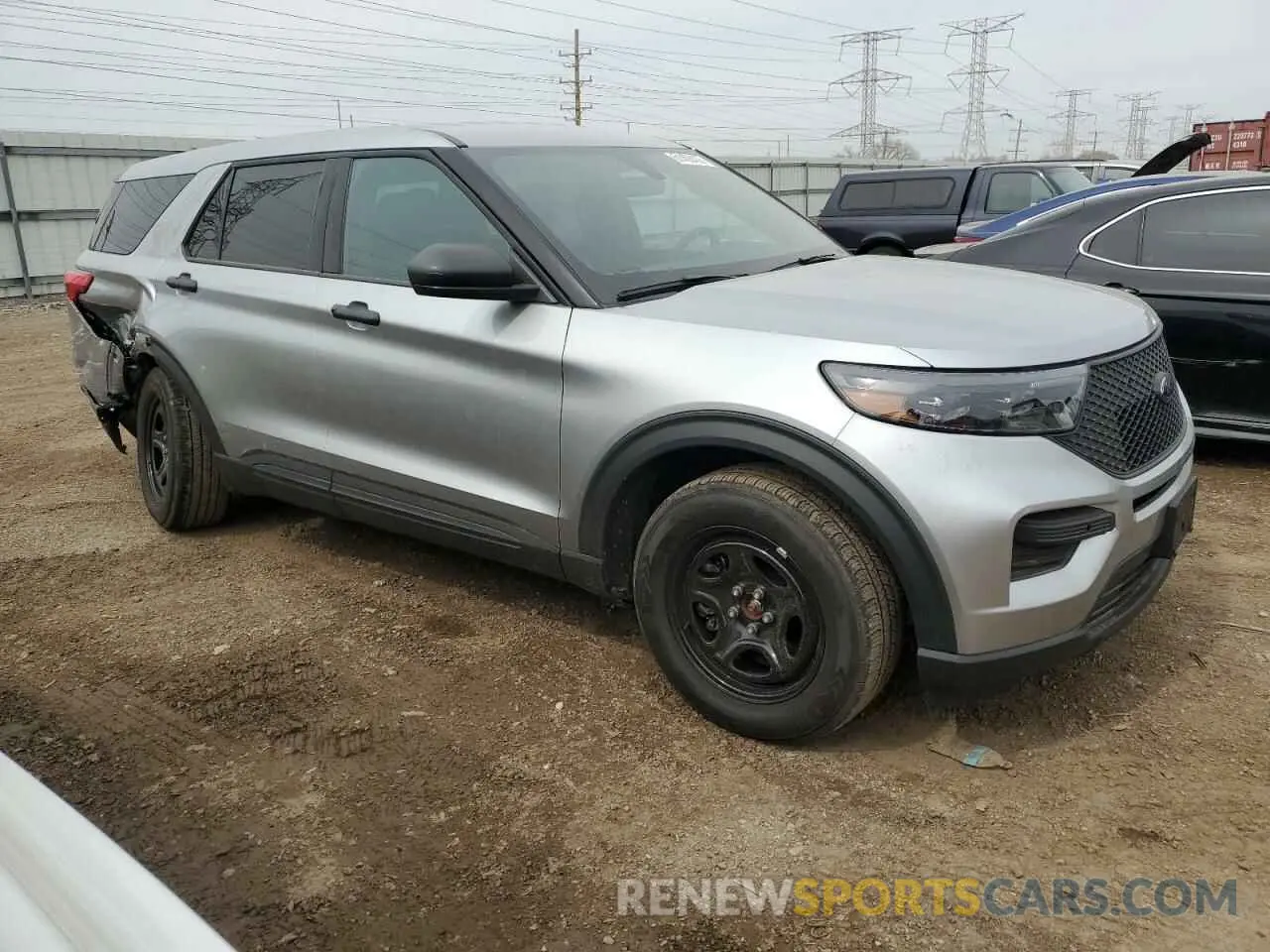 4 Фотография поврежденного автомобиля 1FM5K8AB8RGA58131 FORD EXPLORER 2024