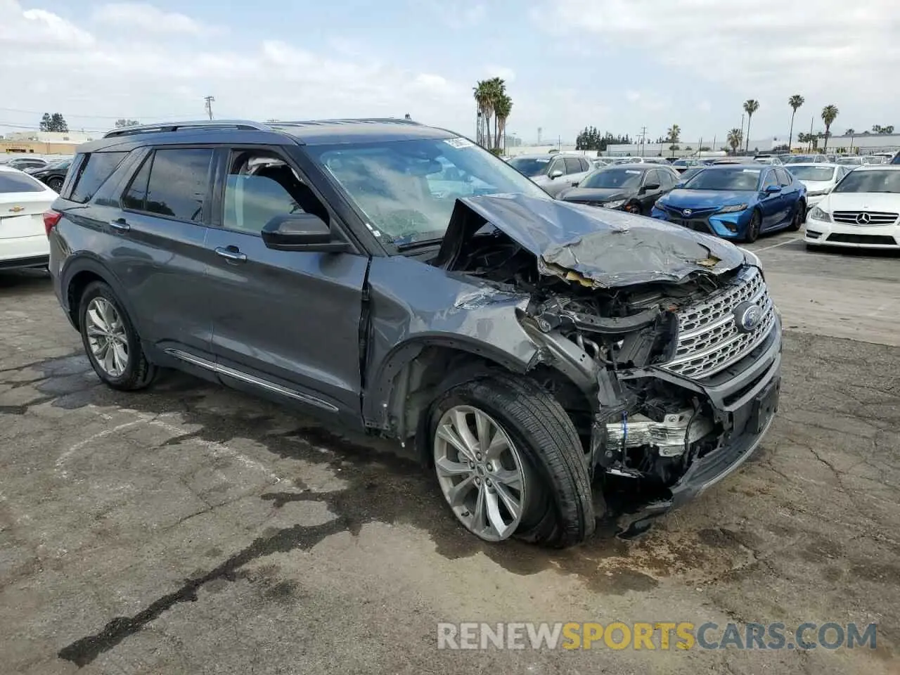 4 Фотография поврежденного автомобиля 1FMSK7FH9RGA05304 FORD EXPLORER 2024