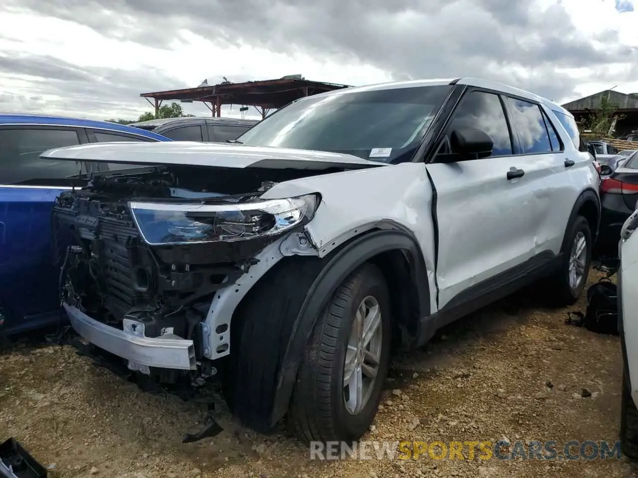 1 Photograph of a damaged car 1FMSK8BH4RGA51277 FORD EXPLORER 2024