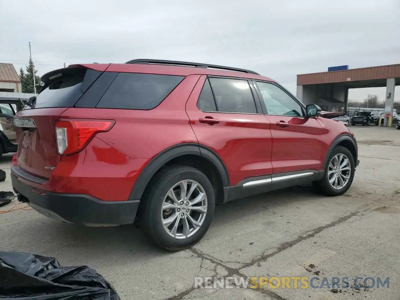 3 Фотография поврежденного автомобиля 1FMSK8DH0RGA17284 FORD EXPLORER 2024
