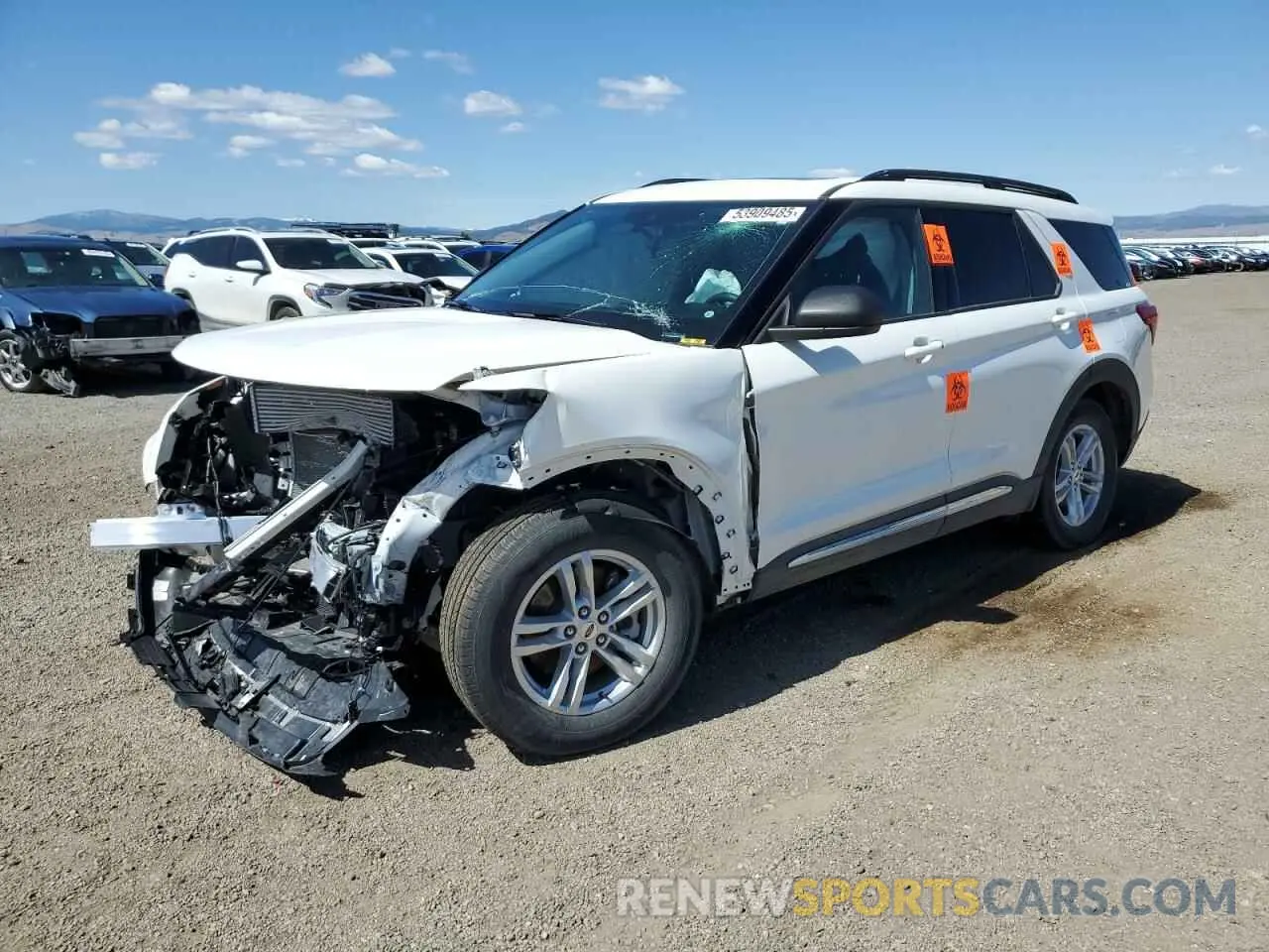 1 Photograph of a damaged car 1FMSK8DH8RGA30655 FORD EXPLORER 2024