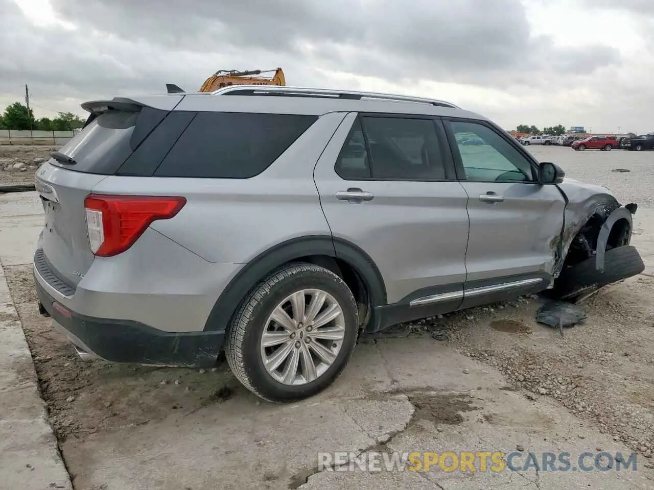 3 Photograph of a damaged car 1FMSK8FH8RGA76564 FORD EXPLORER 2024