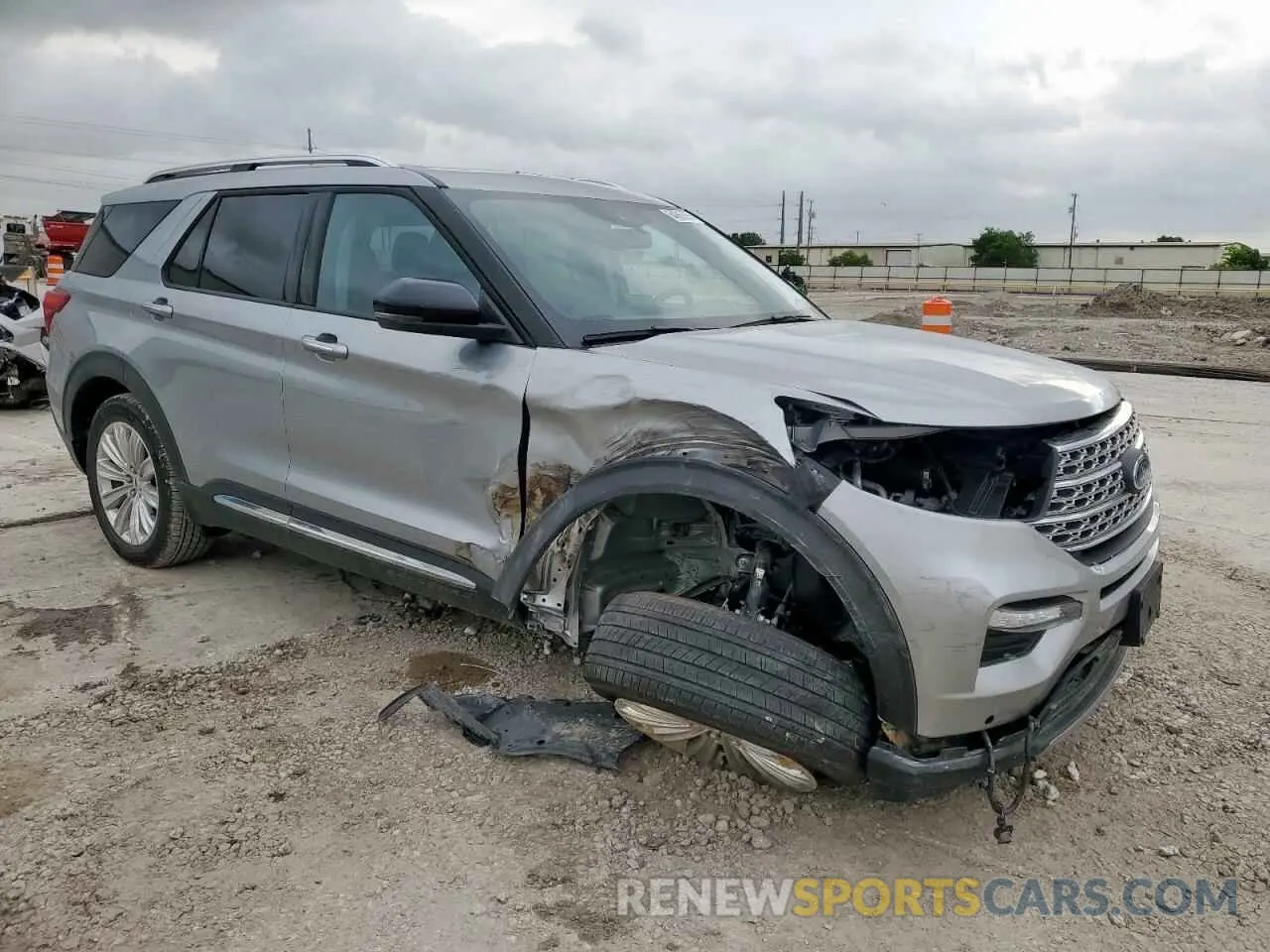 4 Photograph of a damaged car 1FMSK8FH8RGA76564 FORD EXPLORER 2024