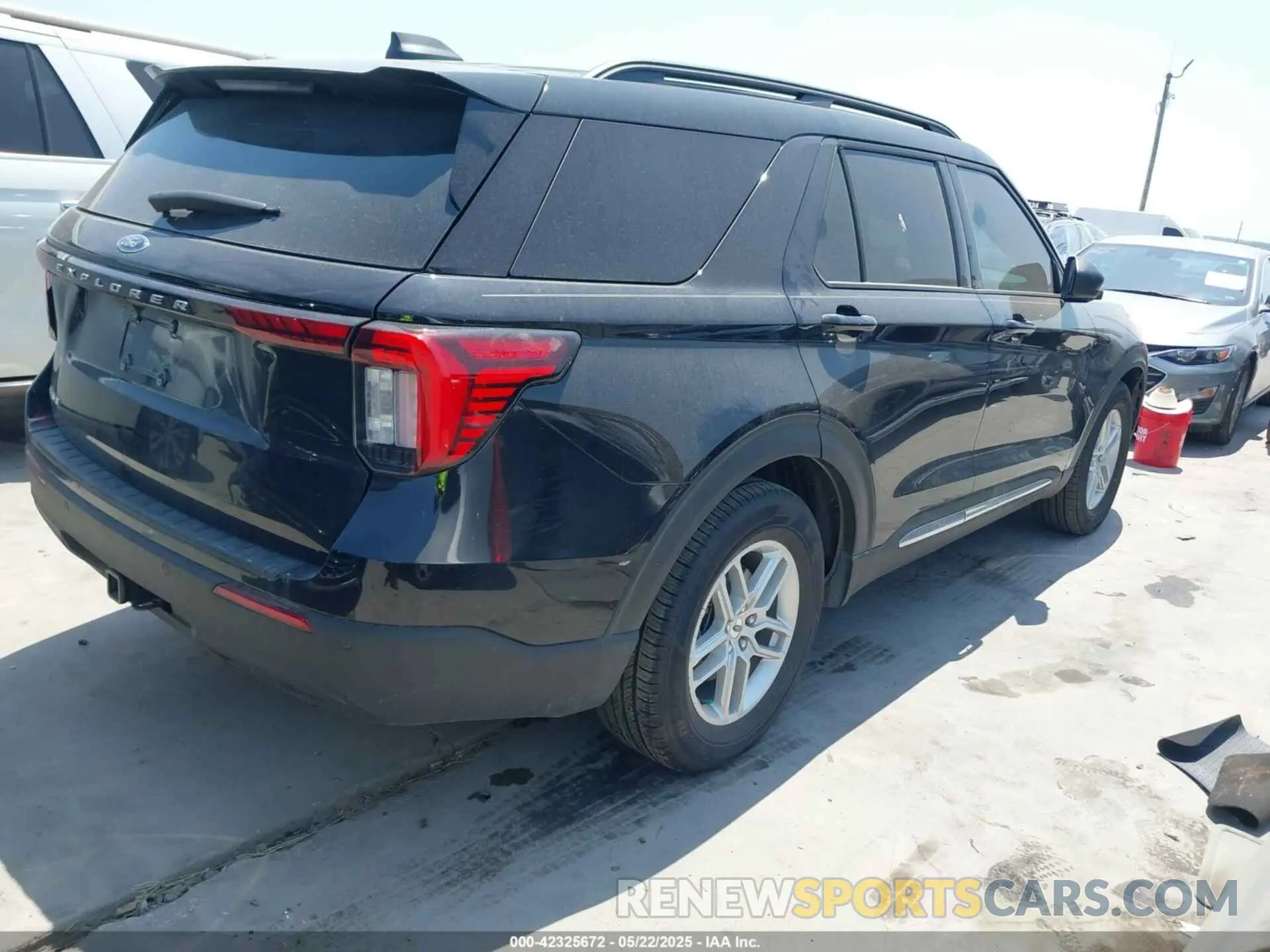 4 Фотография поврежденного автомобиля 1FMUK7DH7SGA99586 FORD EXPLORER 2025
