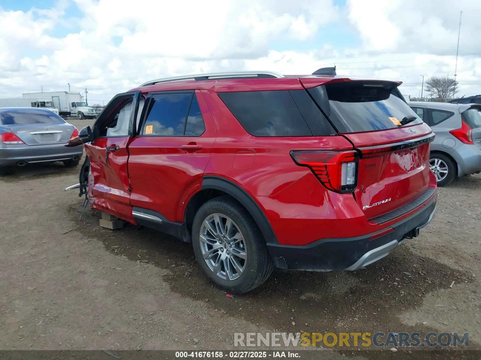 3 Photograph of a damaged car 1FMUK7HH2SGA66909 FORD EXPLORER 2025