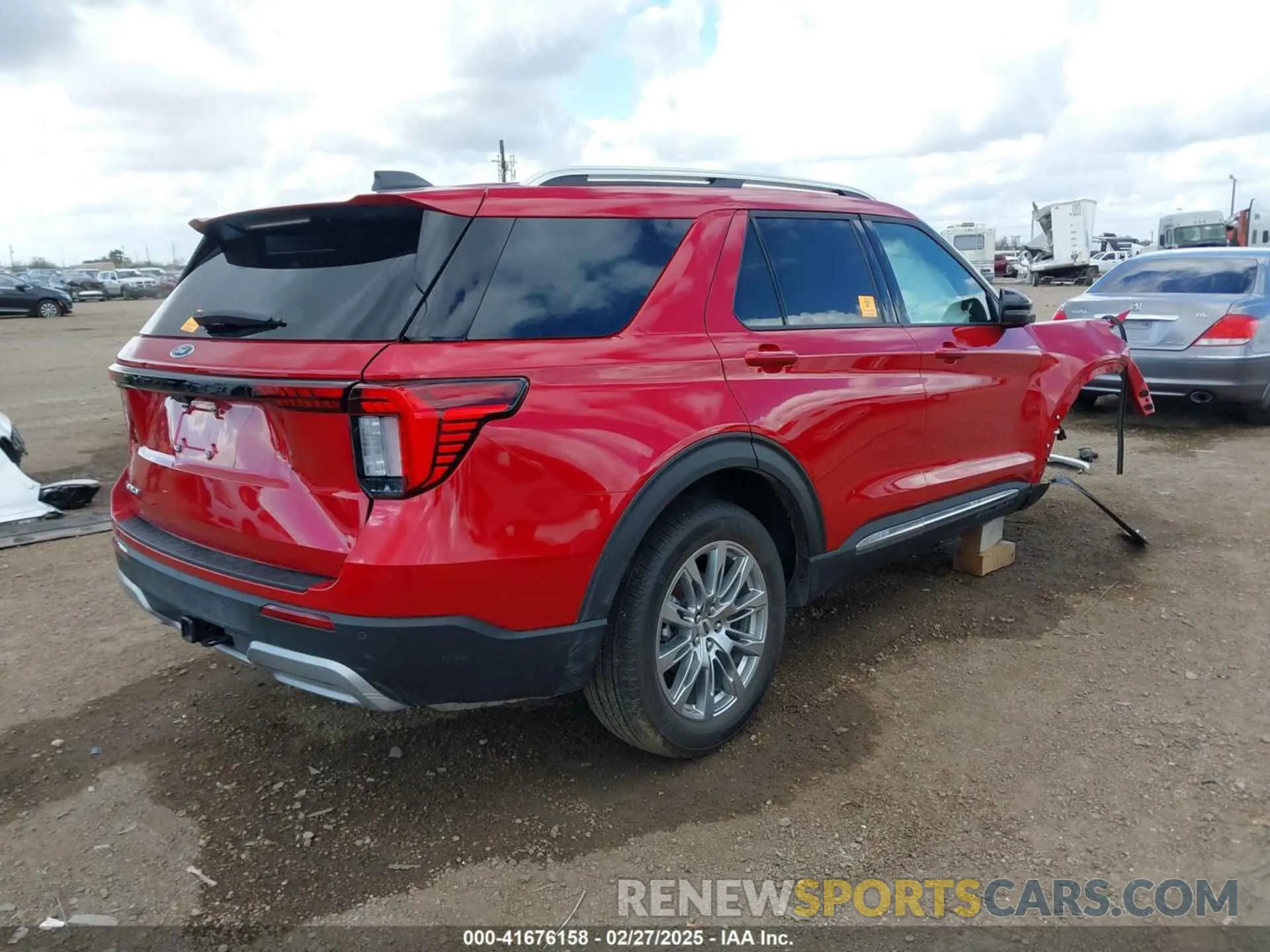 4 Photograph of a damaged car 1FMUK7HH2SGA66909 FORD EXPLORER 2025