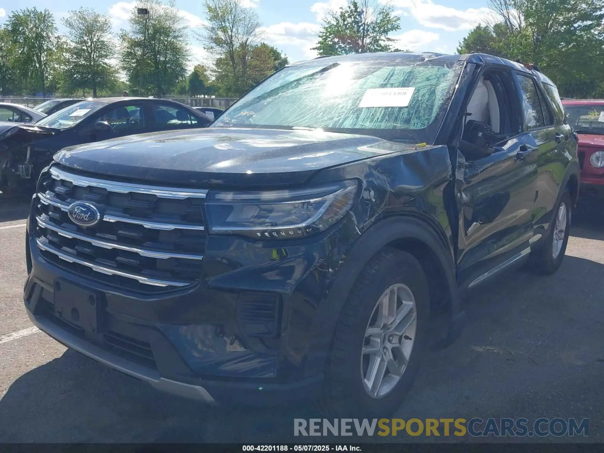 2 Photograph of a damaged car 1FMUK8DH0SGA20801 FORD EXPLORER 2025