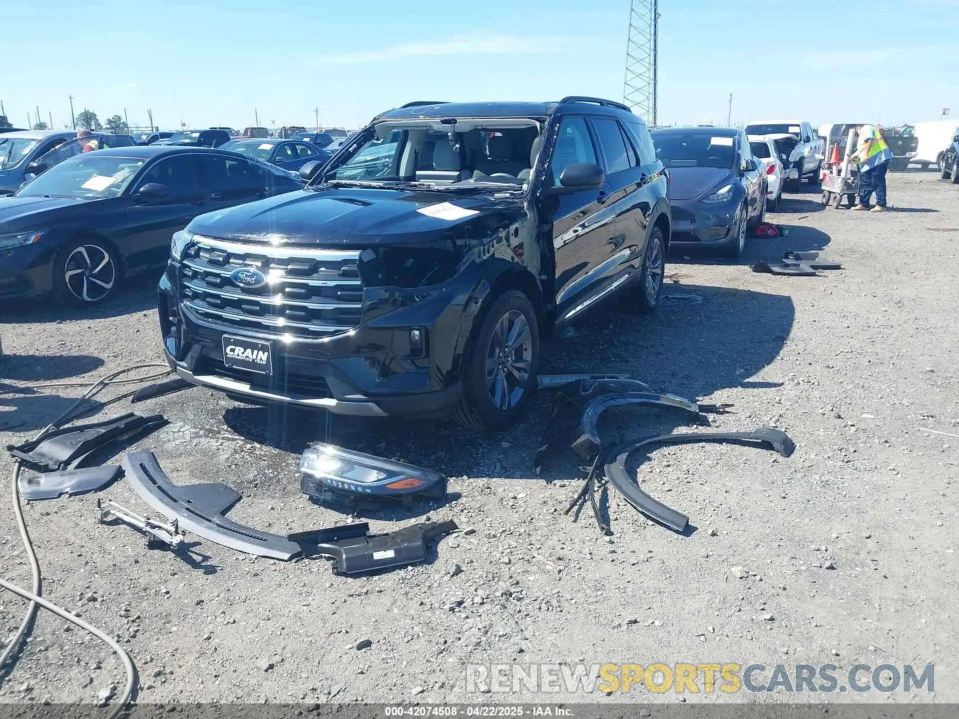 2 Photograph of a damaged car 1FMUK8DH8SGA47342 FORD EXPLORER 2025