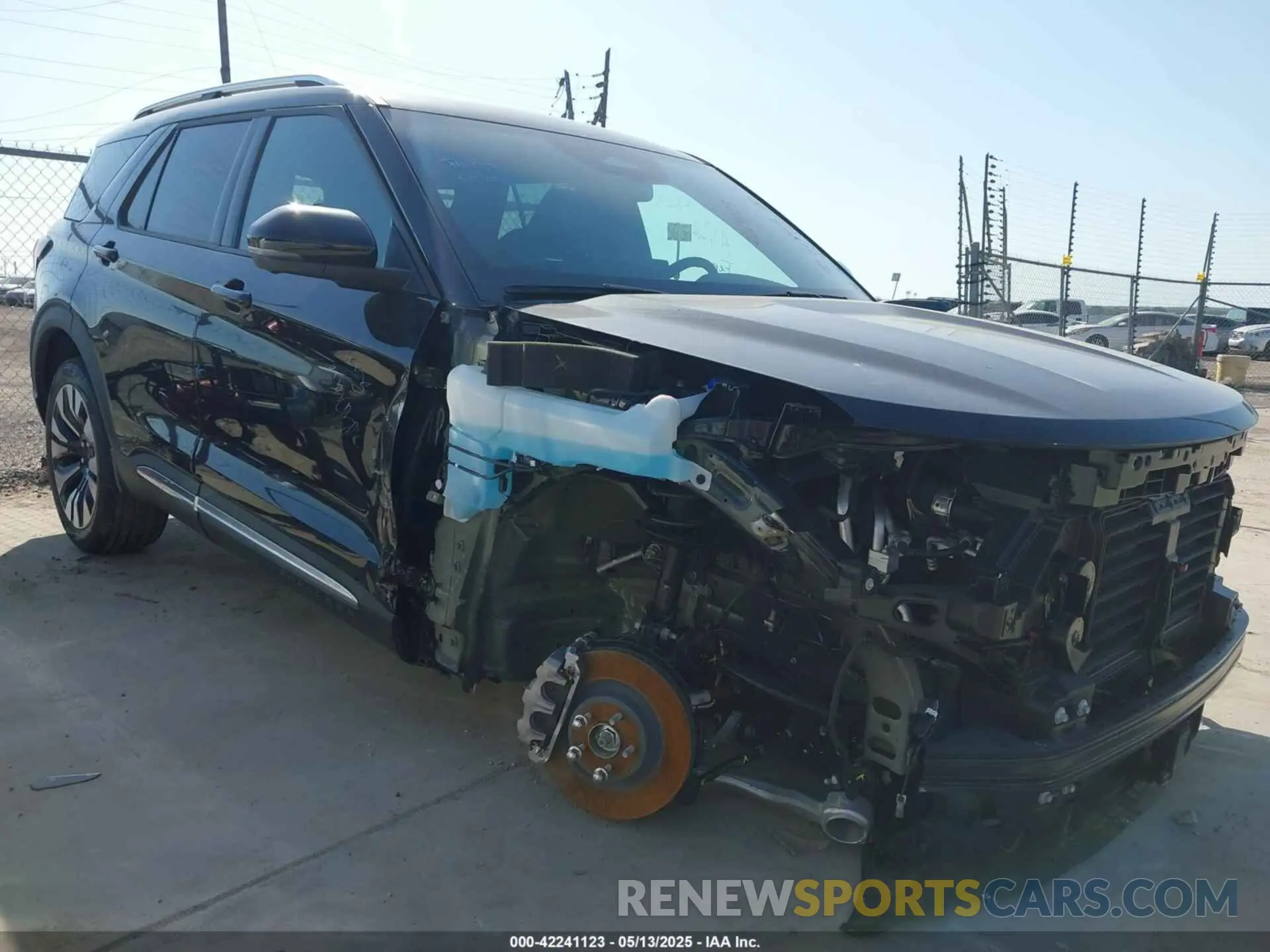 1 Photograph of a damaged car 1FMUK8HH0SGB61605 FORD EXPLORER 2025