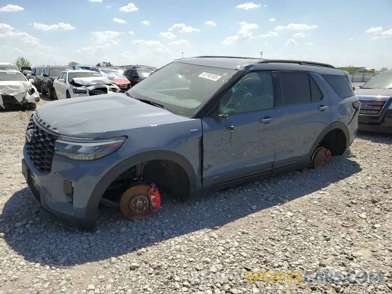 1 Photograph of a damaged car 1FMUK8KH3SGA21217 FORD EXPLORER 2025