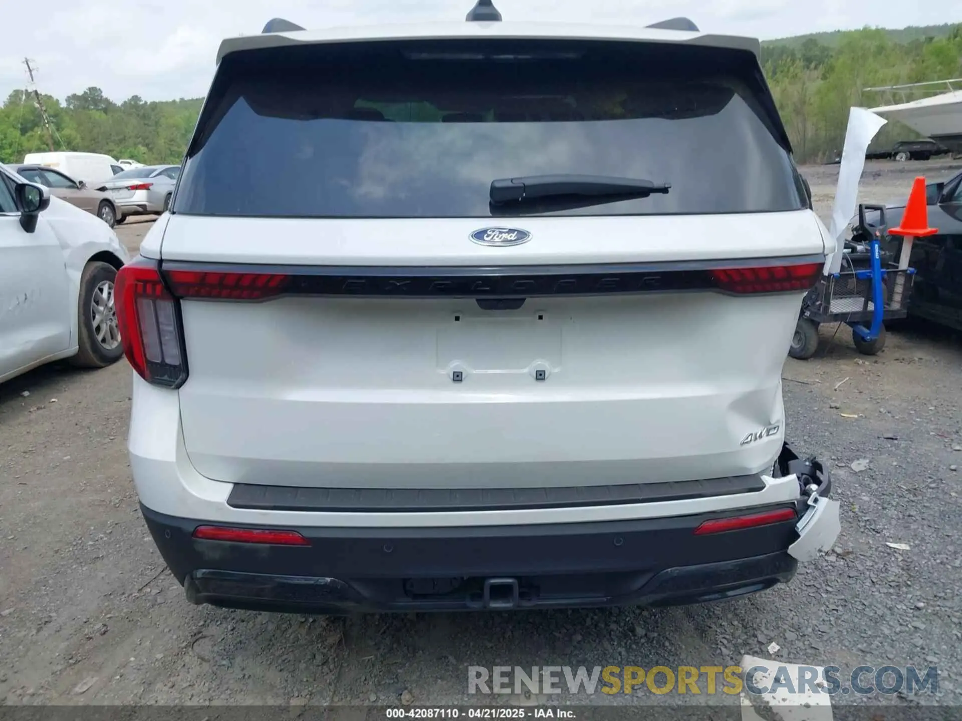 16 Photograph of a damaged car 1FMUK8KH9SGB60445 FORD EXPLORER 2025