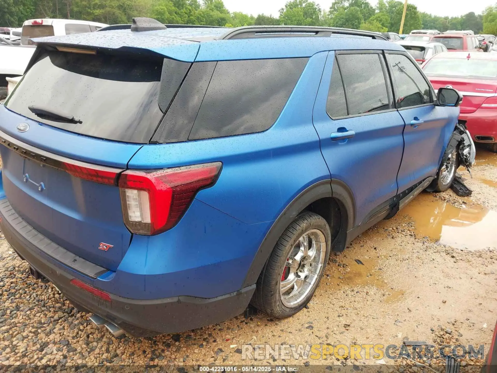 4 Фотография поврежденного автомобиля 1FMWK8GC9SGA56821 FORD EXPLORER 2025