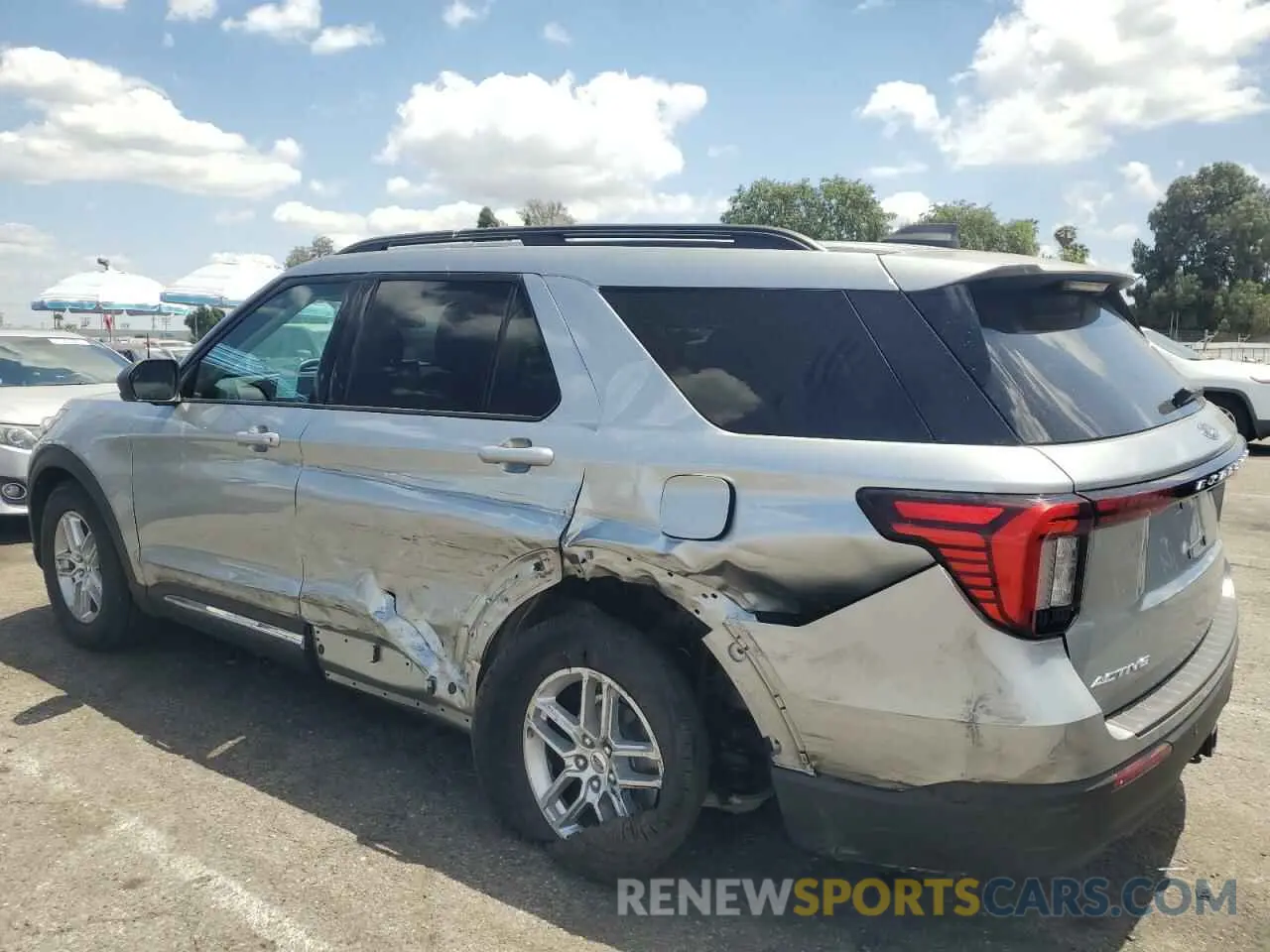 2 Photograph of a damaged car 1FMUK7DH9SGA20466 FORD EXPLORER A 2025
