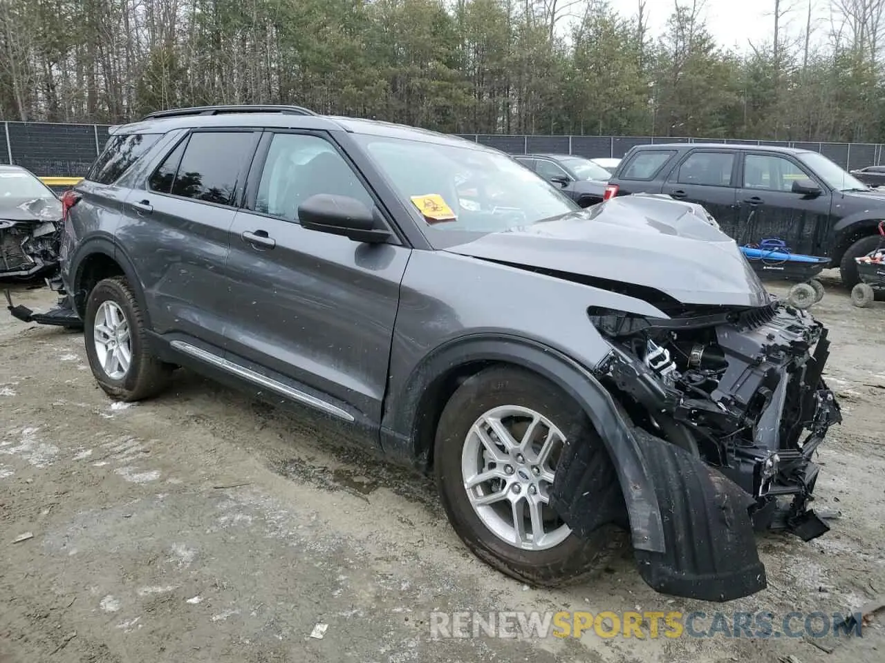 4 Фотография поврежденного автомобиля 1FMUK8DH7SGA45811 FORD EXPLORER A 2025