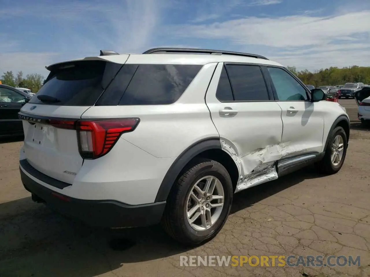 3 Photograph of a damaged car 1FMUK8DH7SGA48577 FORD EXPLORER A 2025