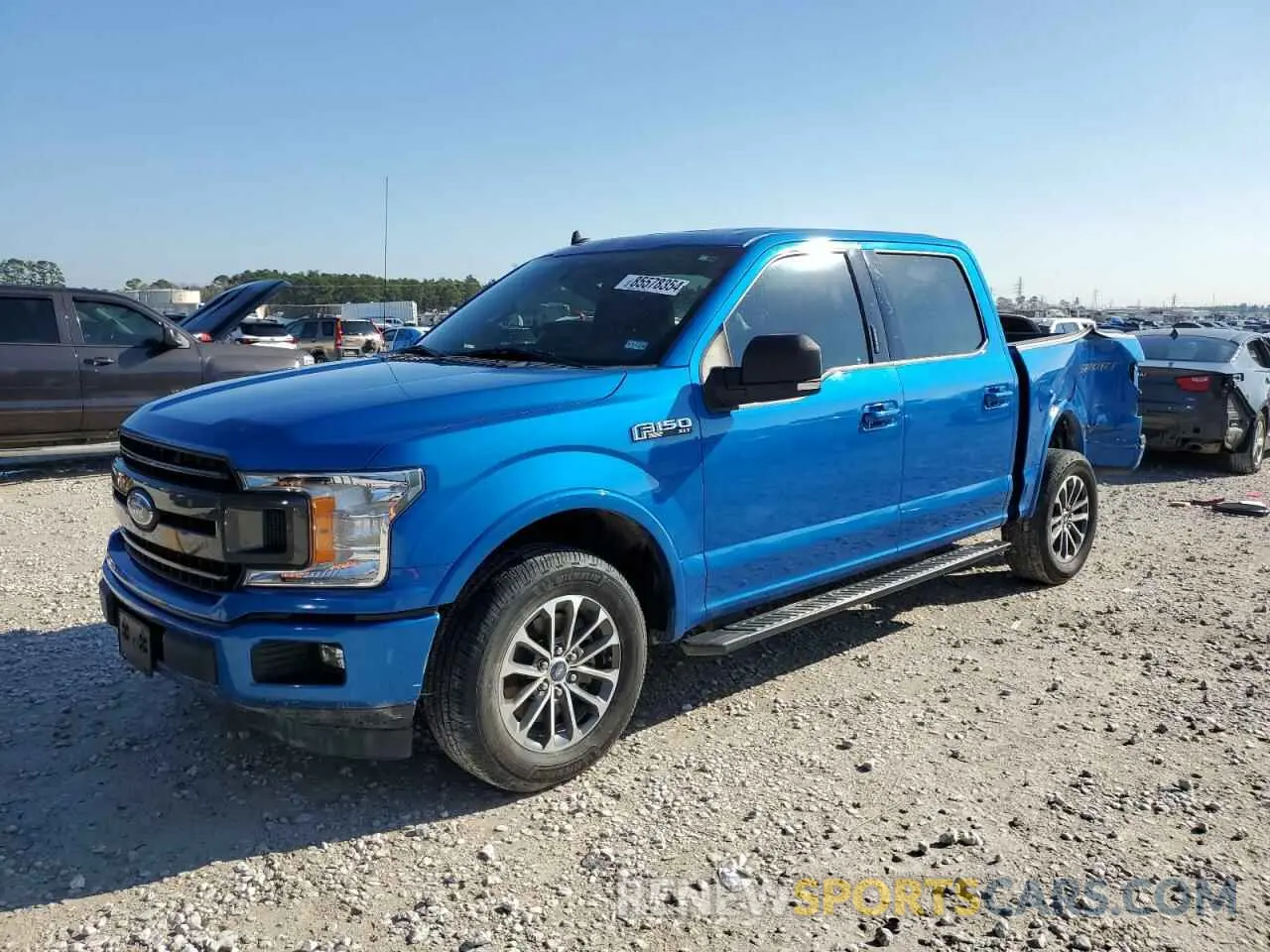 1 Photograph of a damaged car 1FTEW1C47KKE60384 FORD F-150 2019