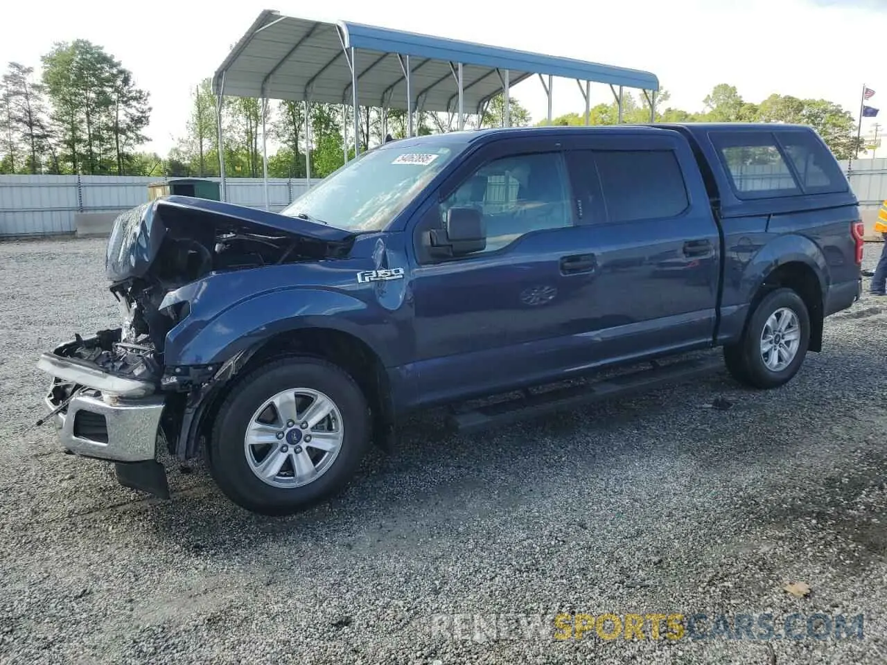 1 Photograph of a damaged car 1FTEW1C50KFB19460 FORD F-150 2019