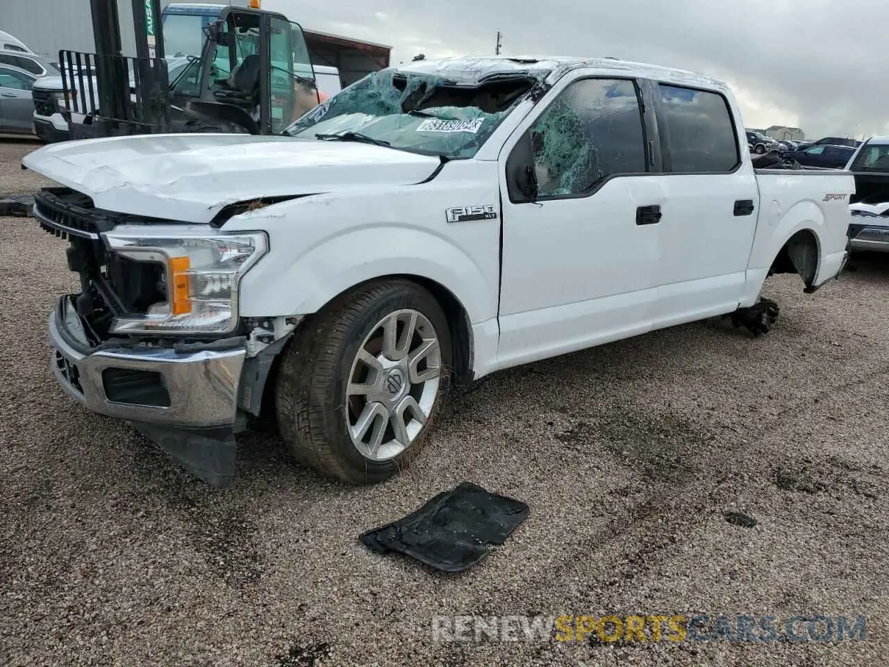 1 Фотография поврежденного автомобиля 1FTEW1C53KFB19825 FORD F-150 2019