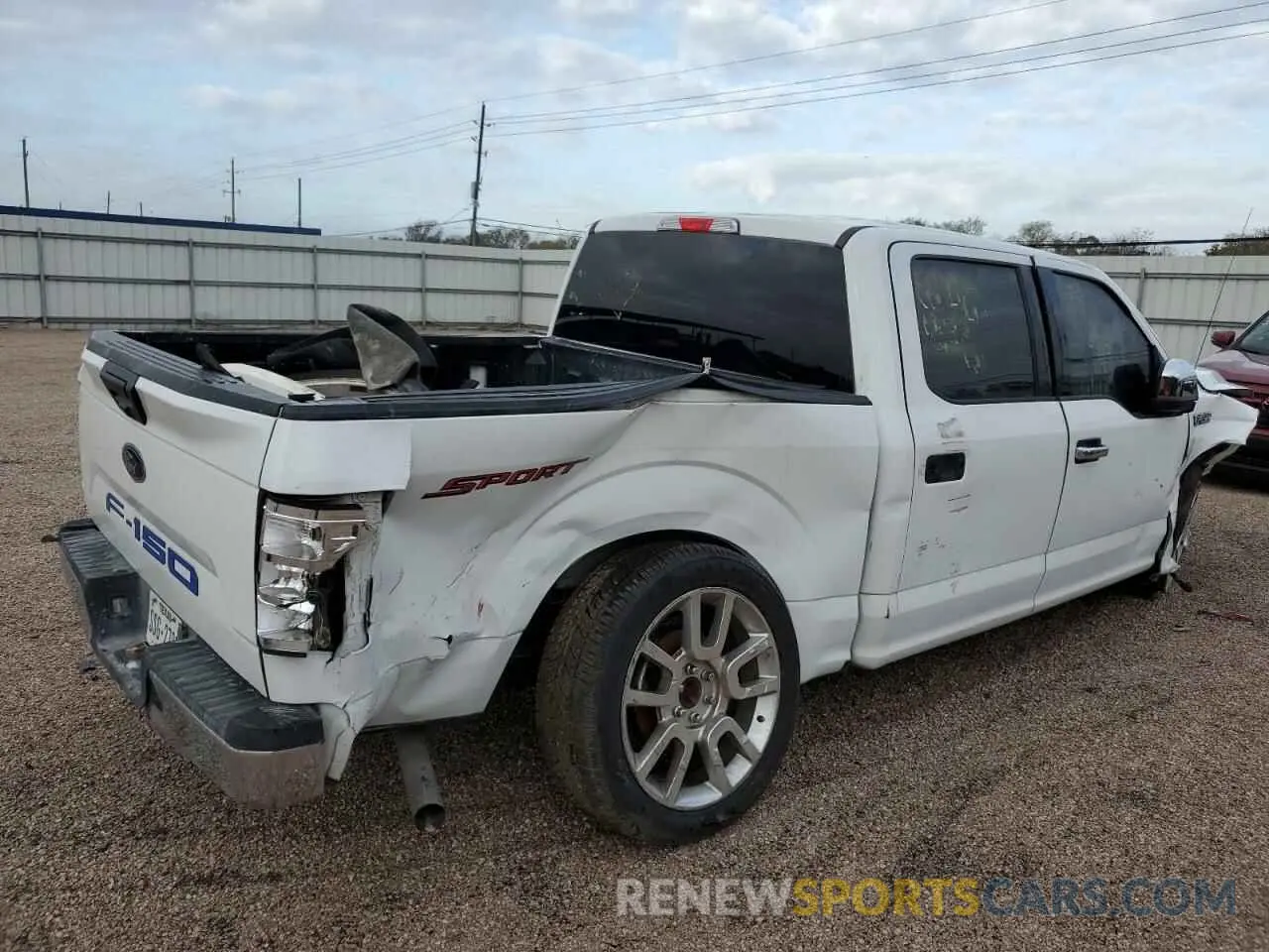 3 Фотография поврежденного автомобиля 1FTEW1C53KFB19825 FORD F-150 2019