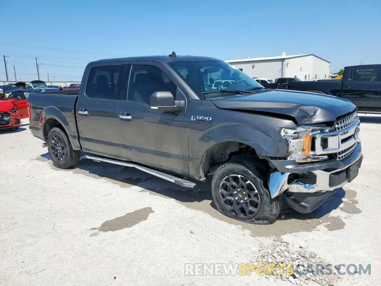 4 Фотография поврежденного автомобиля 1FTEW1C55KKC58927 FORD F-150 2019