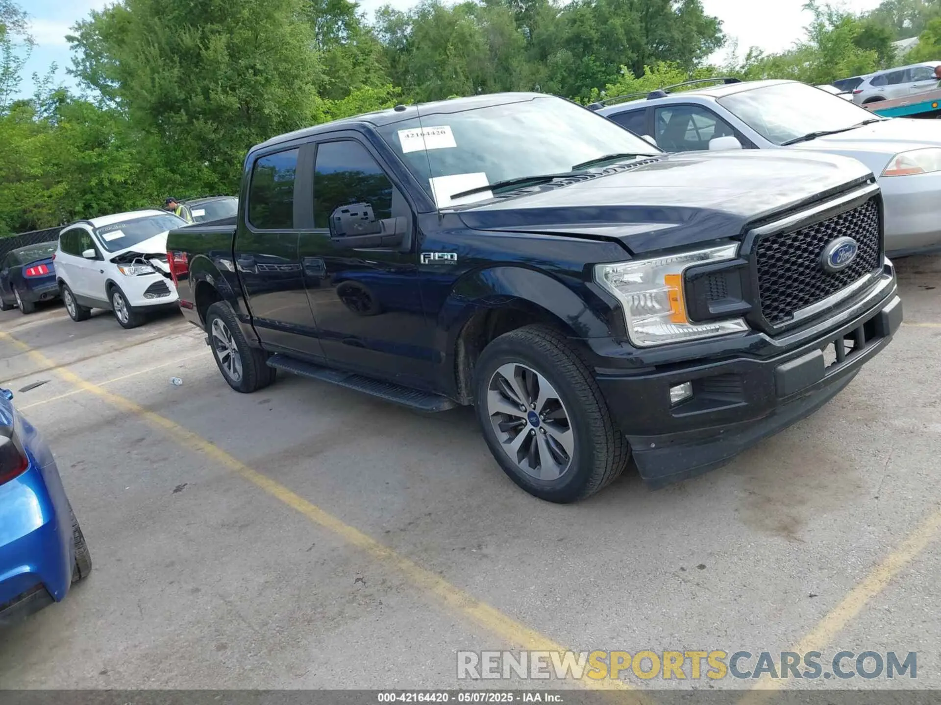 1 Photograph of a damaged car 1FTEW1C57KKC20597 FORD F-150 2019