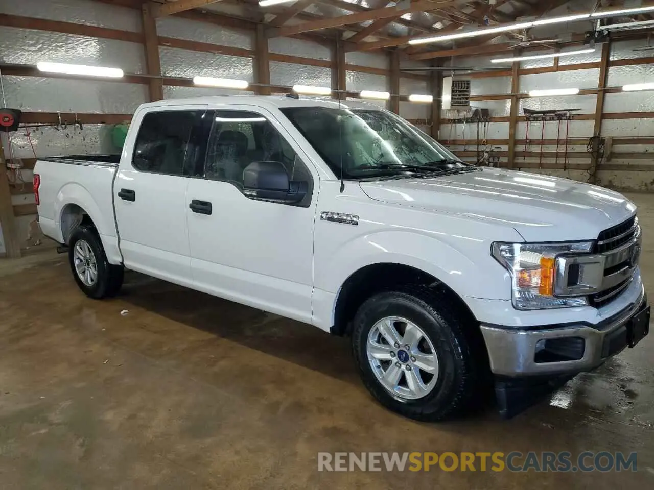 4 Photograph of a damaged car 1FTEW1C59KKC99514 FORD F-150 2019