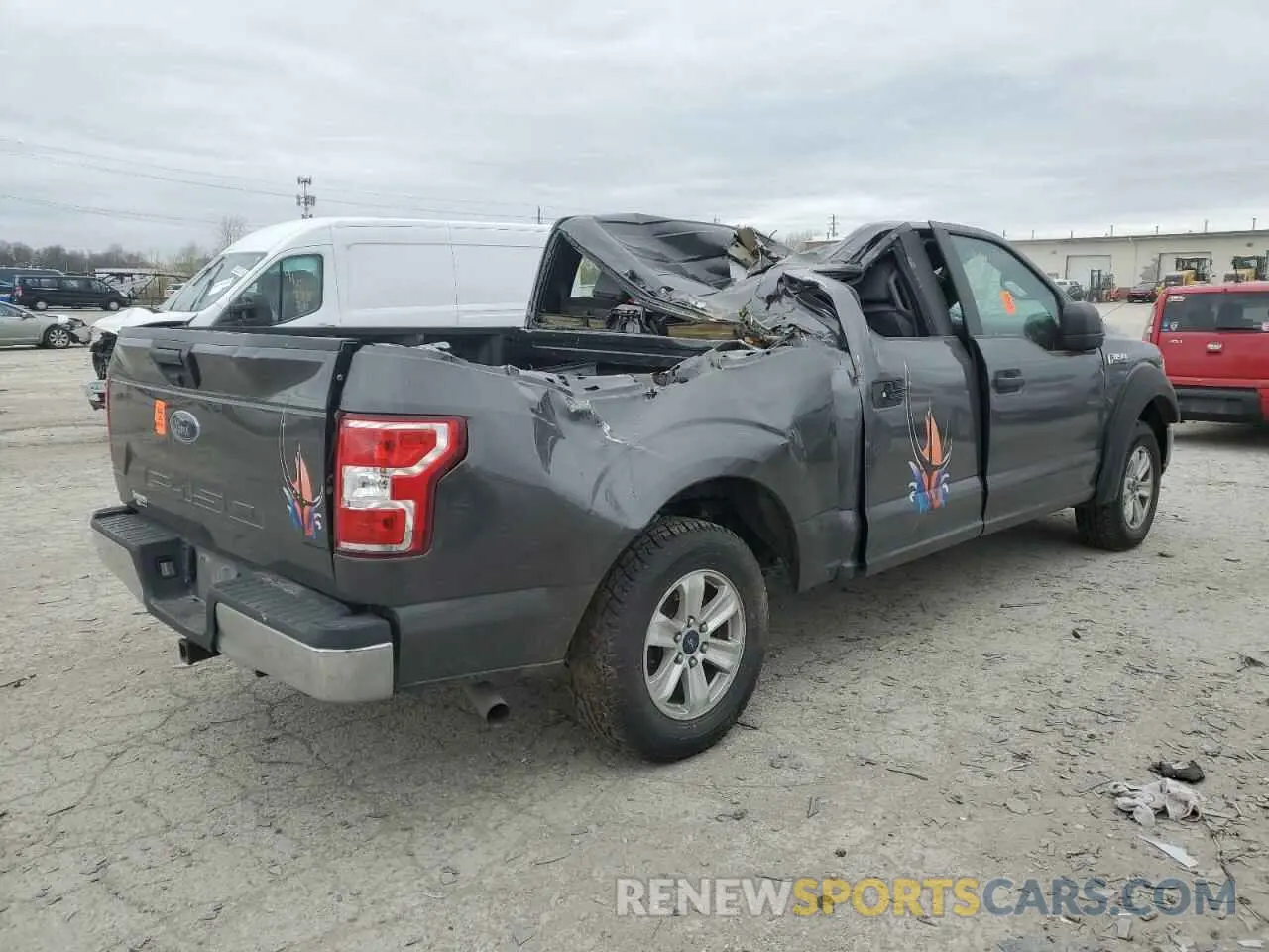 3 Фотография поврежденного автомобиля 1FTEW1CB4KKE45601 FORD F-150 2019